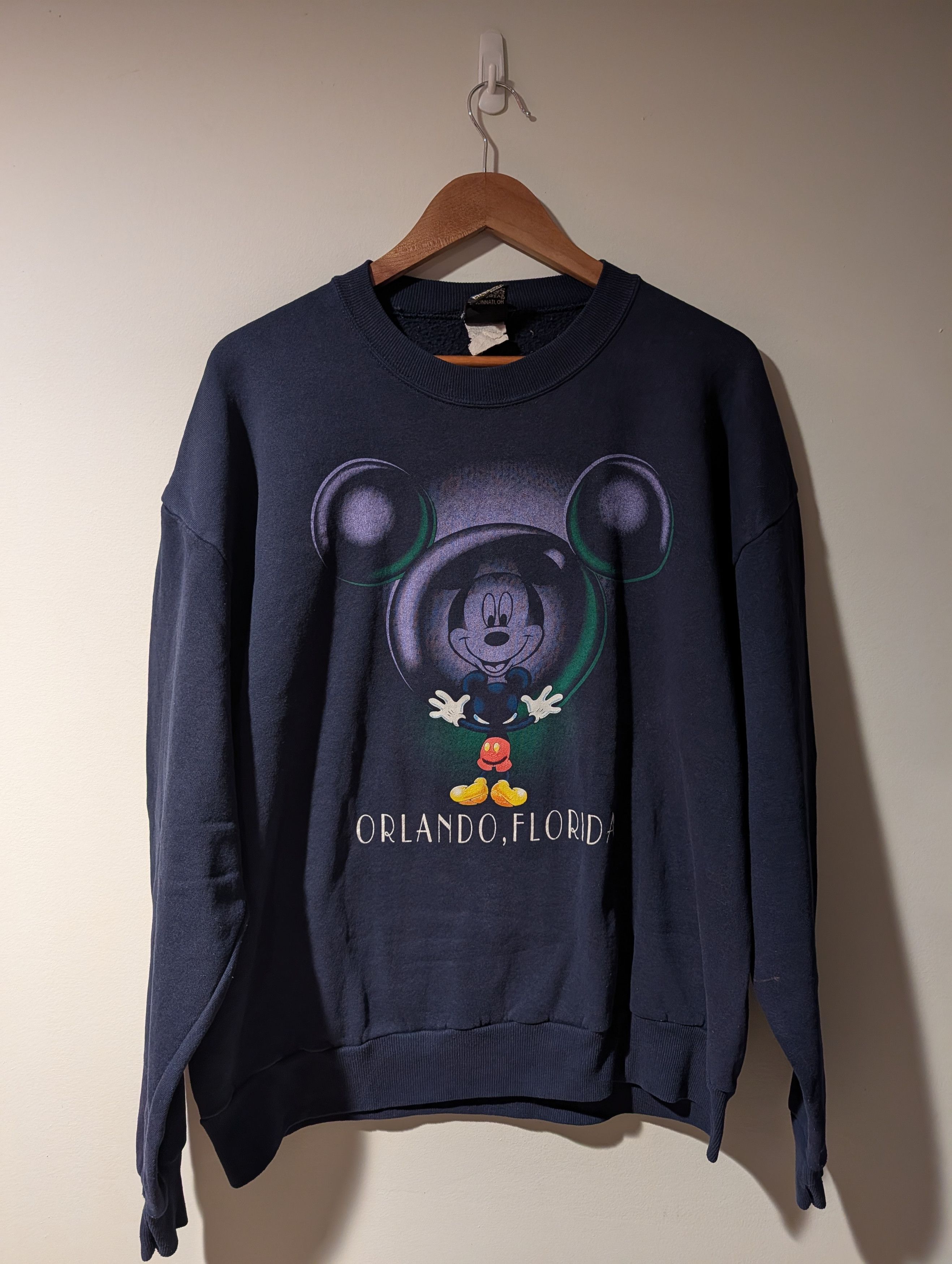 Mickey Unlimited Vintage 90s Mickey Unlimited Orlando Florida Sweatshirt Size US L / EU 52-54 / 3 - 1 Thumbnail
