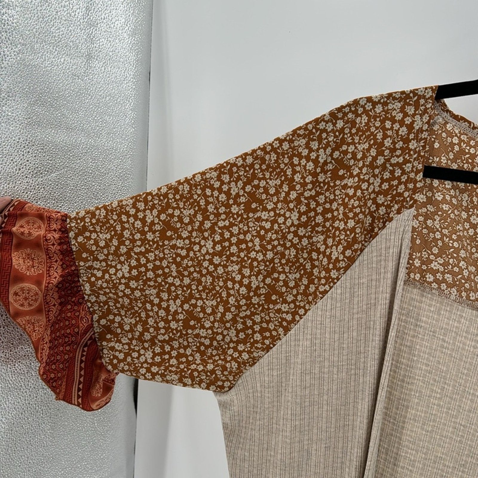 Other Maurices floral 3 quarter sleeve open cardigan size 2XL Size XL / US 12-14 / IT 48-50 - 4 Thumbnail