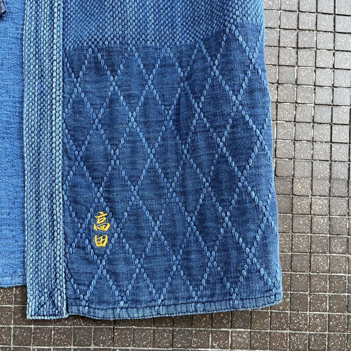 Indigo Vintage Japanese Sashiko Indigo Kendo Jacket Distressed Size US L / EU 52-54 / 3 - 4 Thumbnail