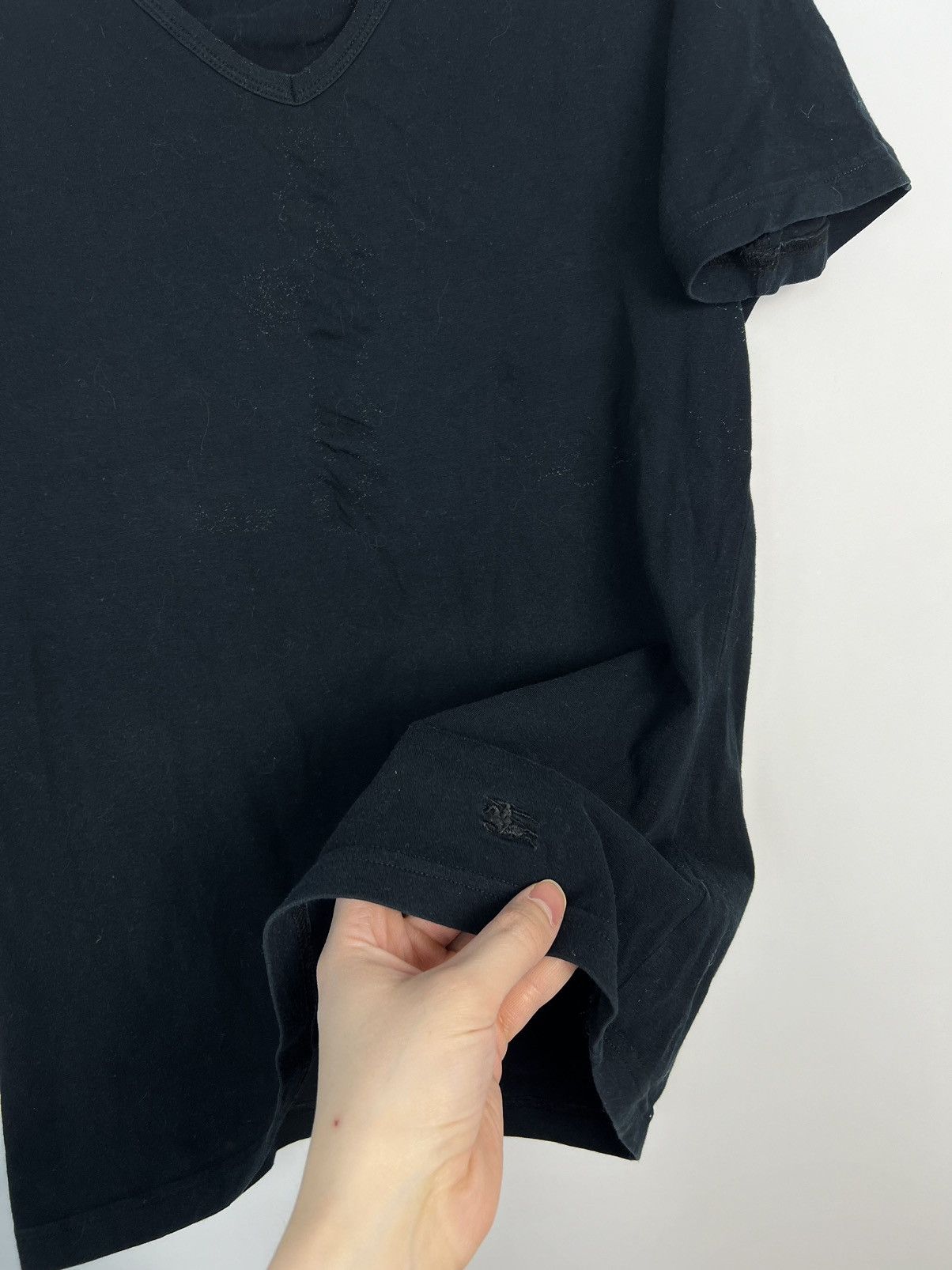 Burberry Tshirt Burberry Logo Black Women Size M / US 6-8 / IT 42-44 - 4 Thumbnail