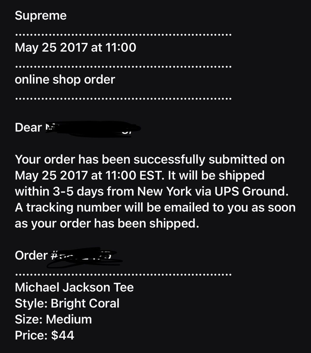 Supreme Supreme x Michael Jackson portrait tshirt Size US M / EU 48-50 / 2 - 7 Thumbnail