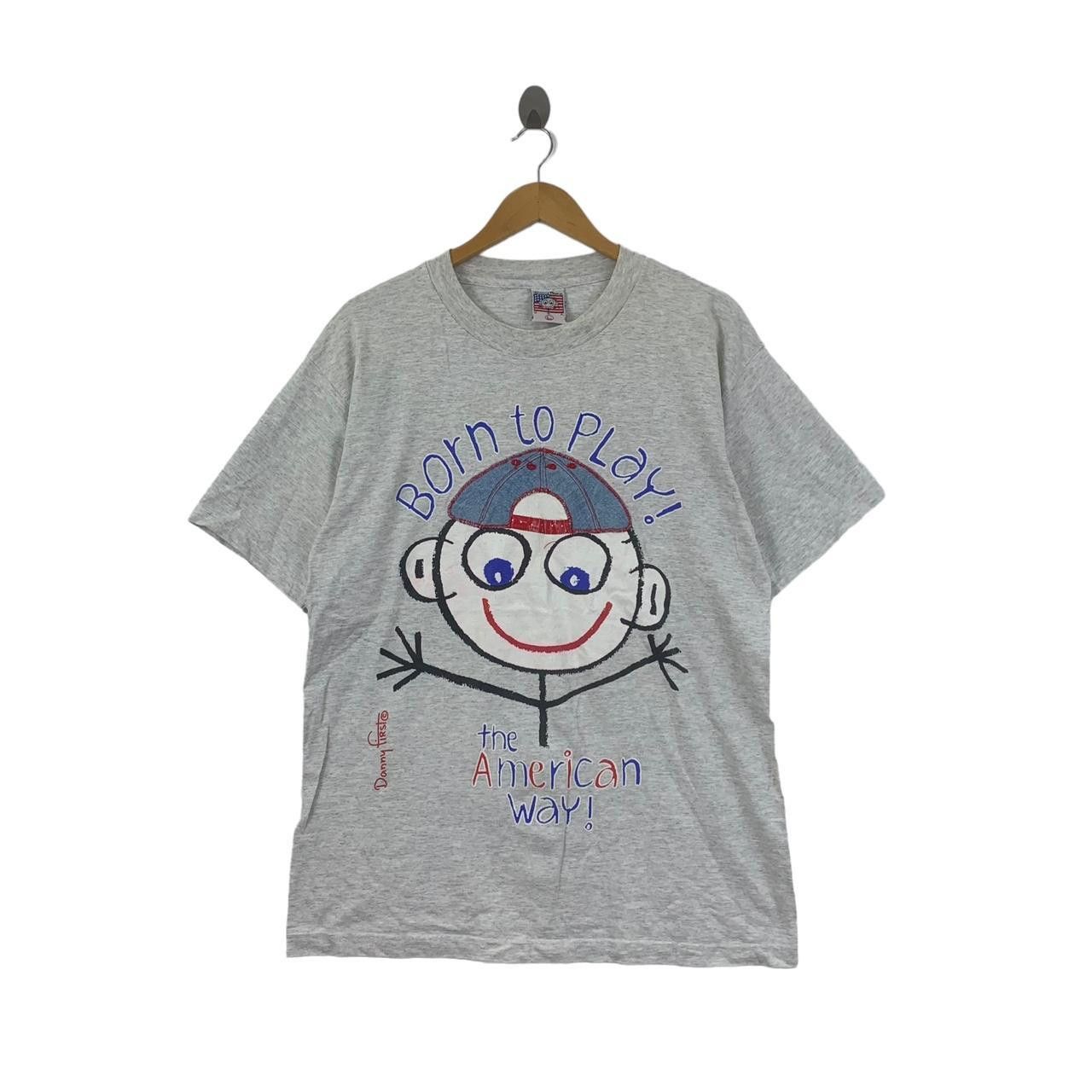 Vintage Vintage DANNY FIRST NEW YORK Hip Hop Rap Tee Shirt Top Size L / US 10 / IT 46 - 1 Thumbnail