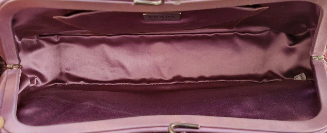 Prada PRADA Sera Lizard Skin Bowling Bag Size ONE SIZE - 9 Thumbnail