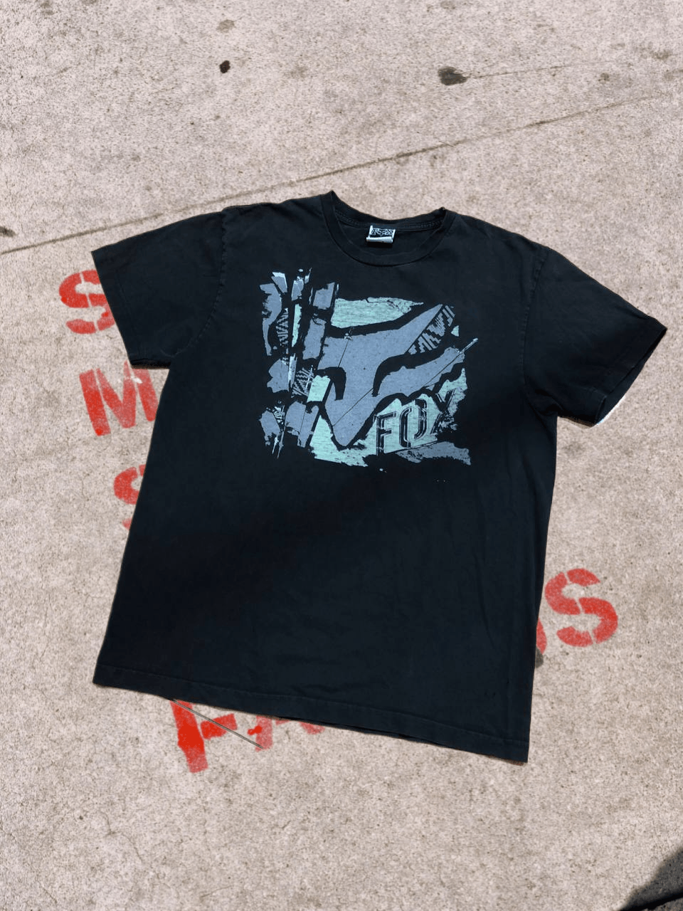 Fox Racing Vintage Fox Racing Graphic LOGO T Shirt Rare Size US L / EU 52-54 / 3 - 1 Thumbnail