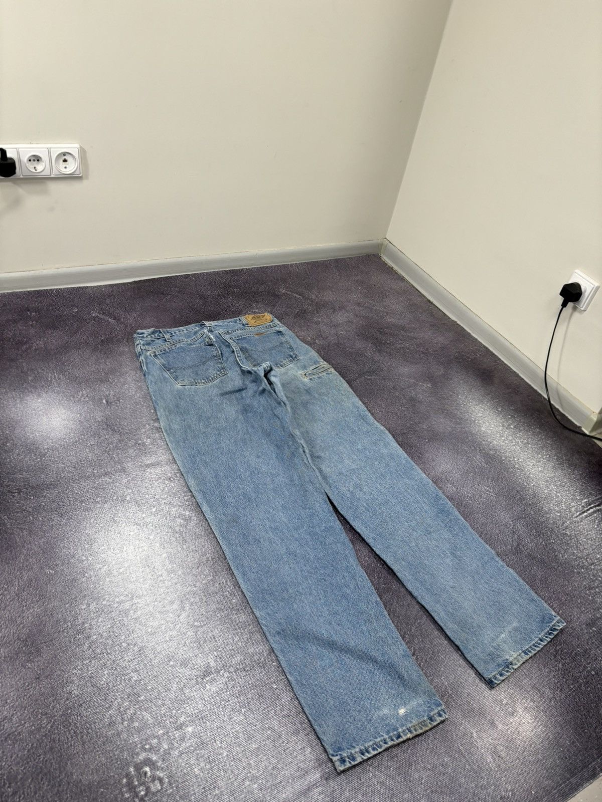 Dickies Vintage Dickies Double Knee American Denim Hype Jeans Size US 32 / EU 48 - 9 Thumbnail