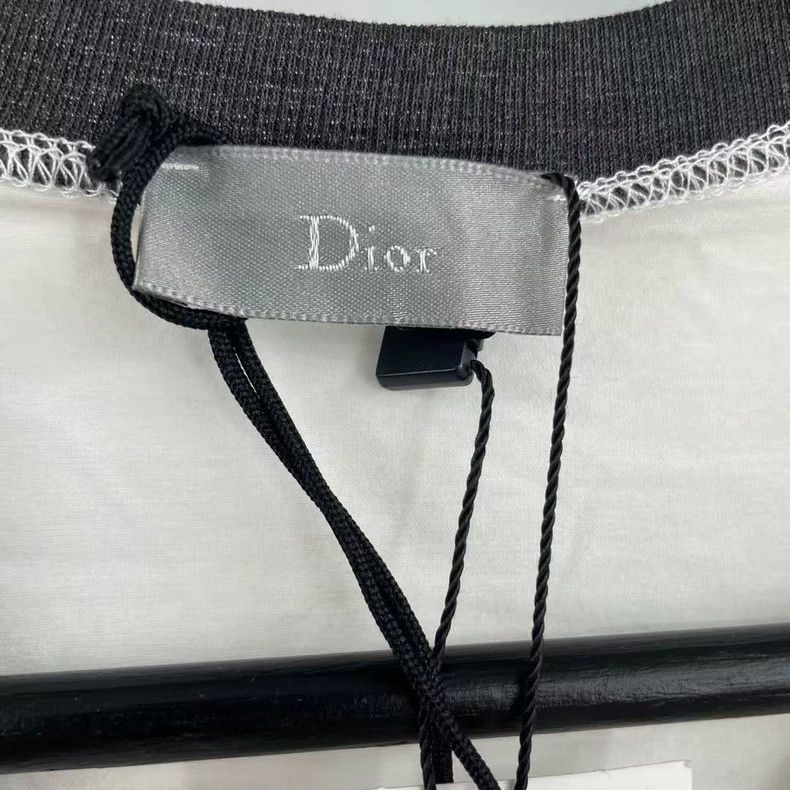 Dior Dior Embroidered black bee v-neck short sleeves Size XL / US 12-14 / IT 48-50 - 3 Thumbnail
