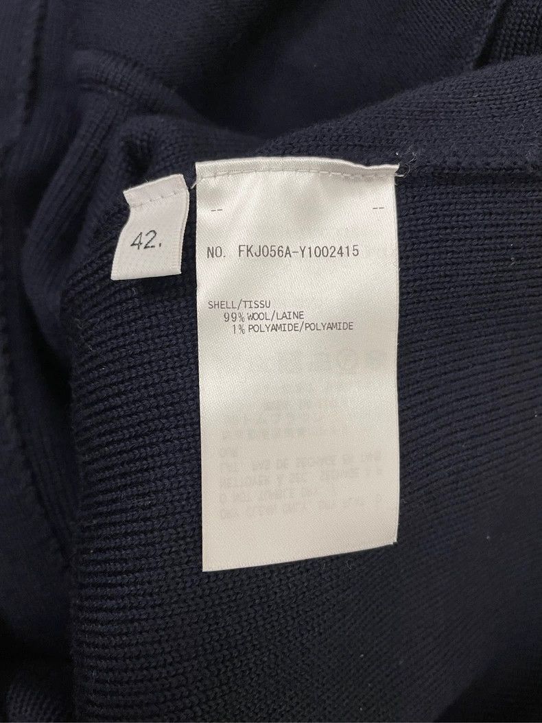 Thom Browne Thom browne Dark blue four-striped villain button knitted c Size M / US 6-8 / IT 42-44 - 6 Thumbnail