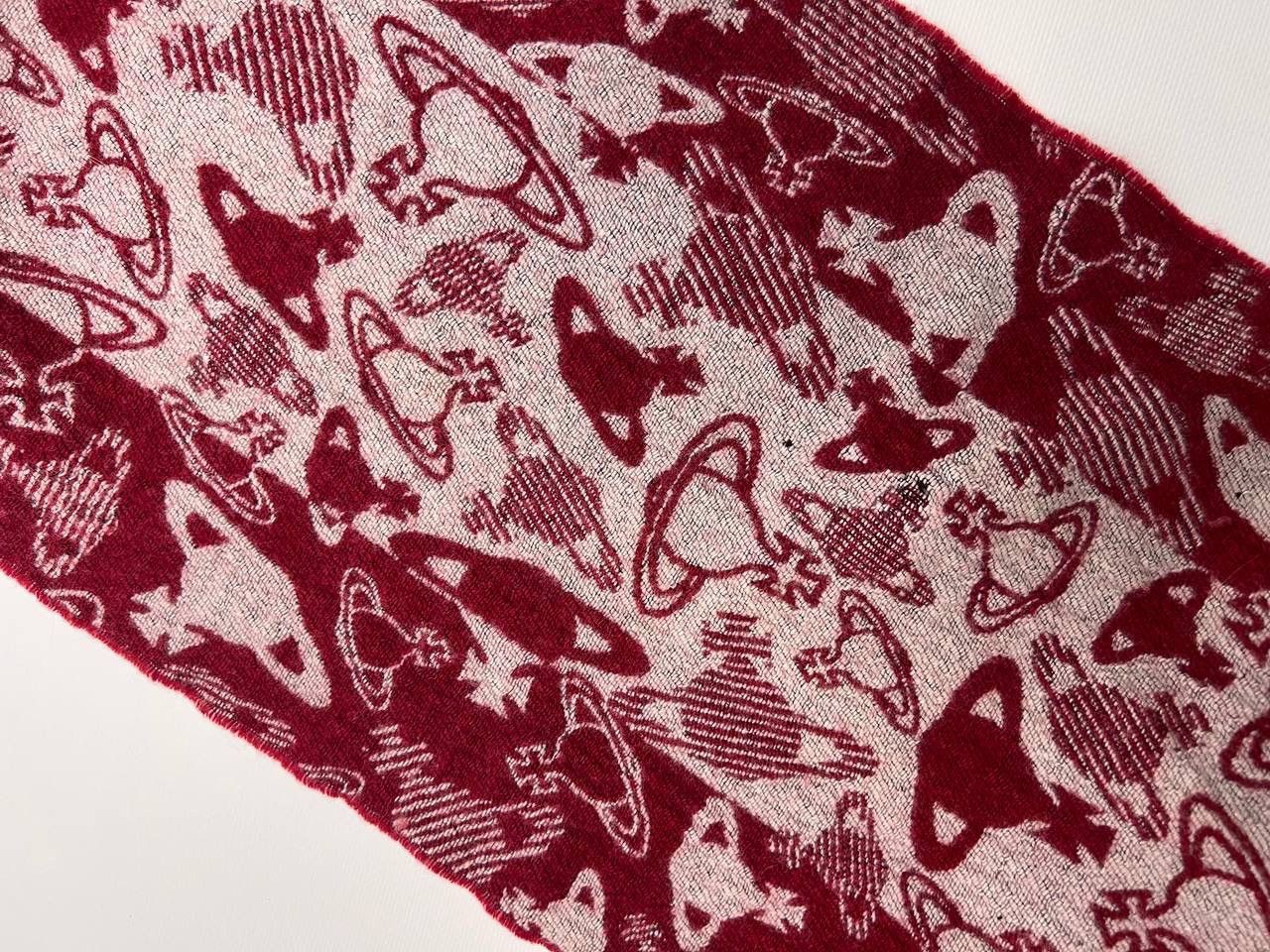 Vivienne Westwood Vivienne Westwood monogram wool scarf Size ONE SIZE - 14 Thumbnail