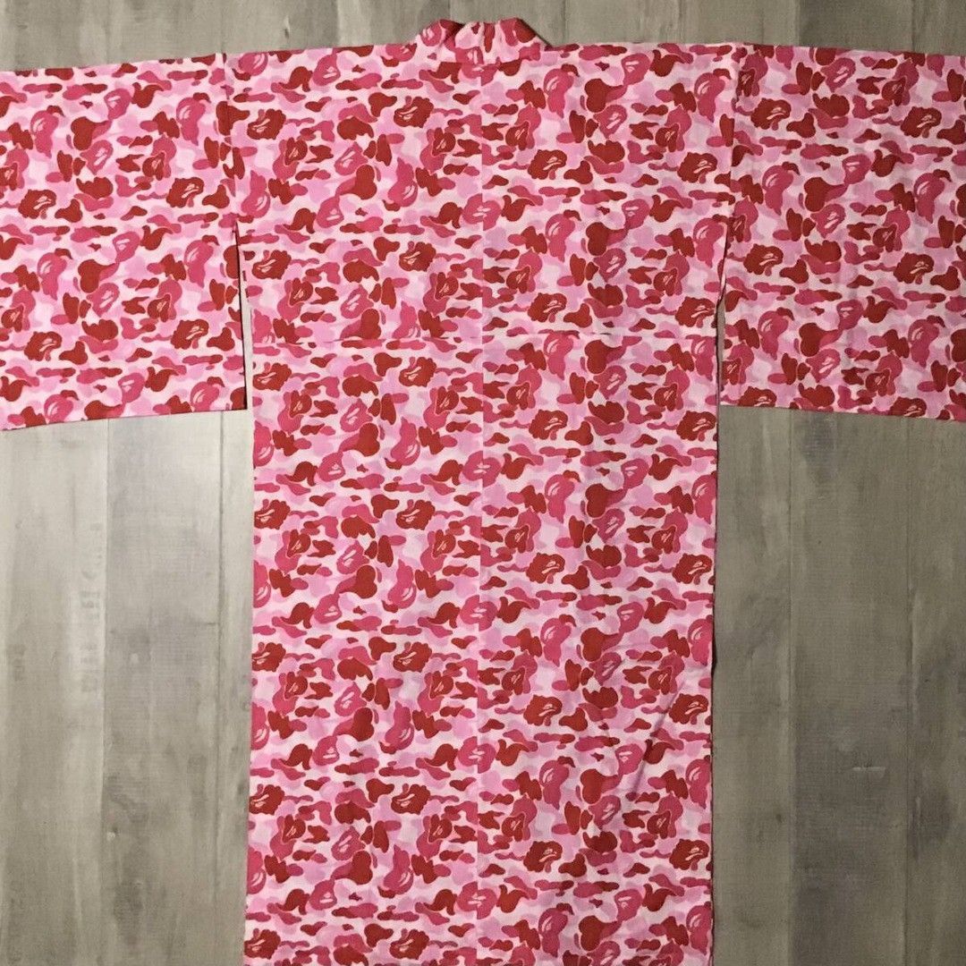 Bape 2001 BAPE Japanese Yukata ABC camo Pink Kimono a bathing ape Size S / US 4 / IT 40 - 4 Thumbnail