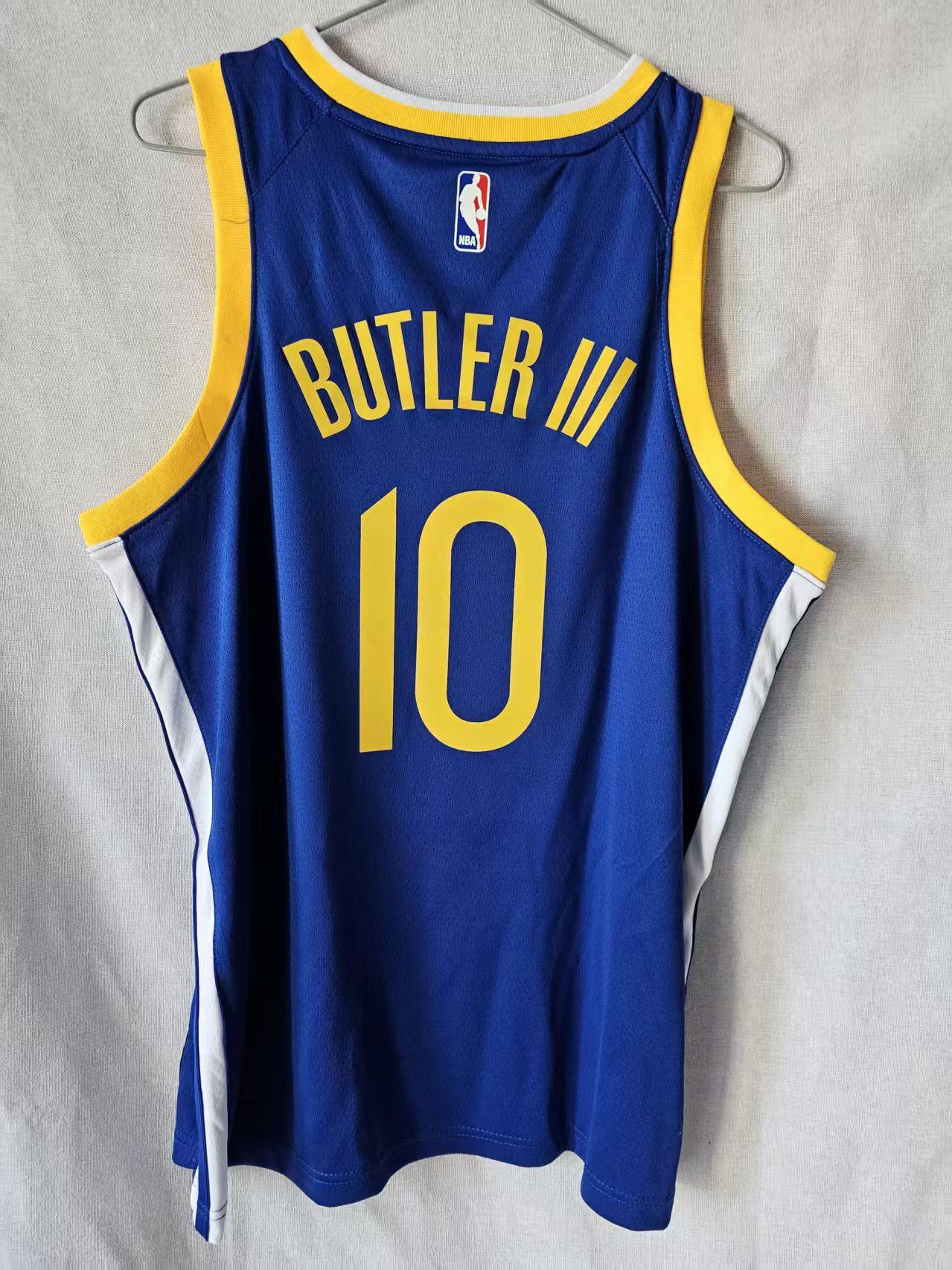 NBA Golden State Warriors #10 Jimmy Butler Jersey Blue Size US XL / EU 56 / 4 - 2 Thumbnail