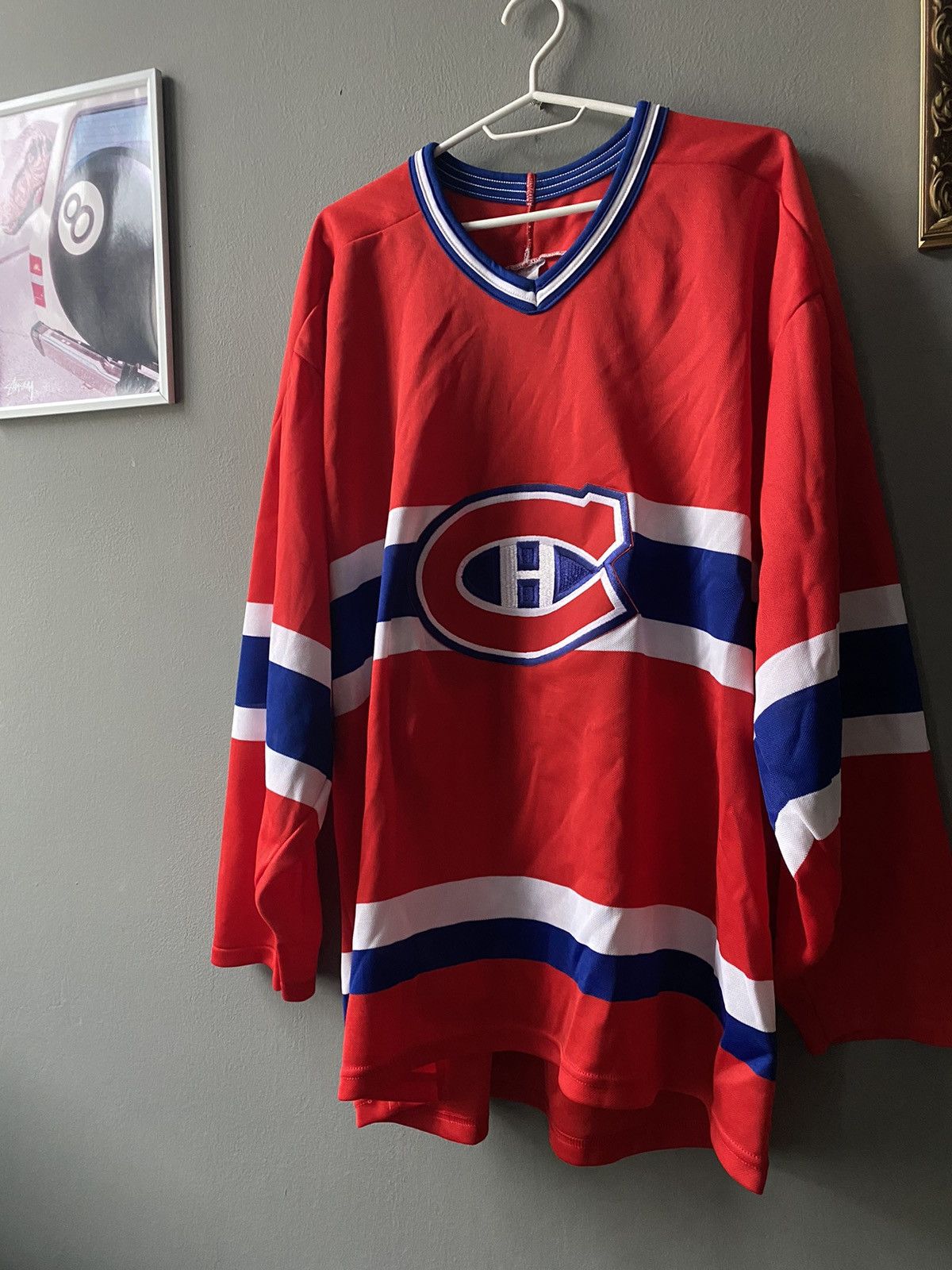 NFL Vintage Jerseys MONTREAL CANADIENS Very Rare NHL Jersey Size US XL / EU 56 / 4 - 2 Thumbnail