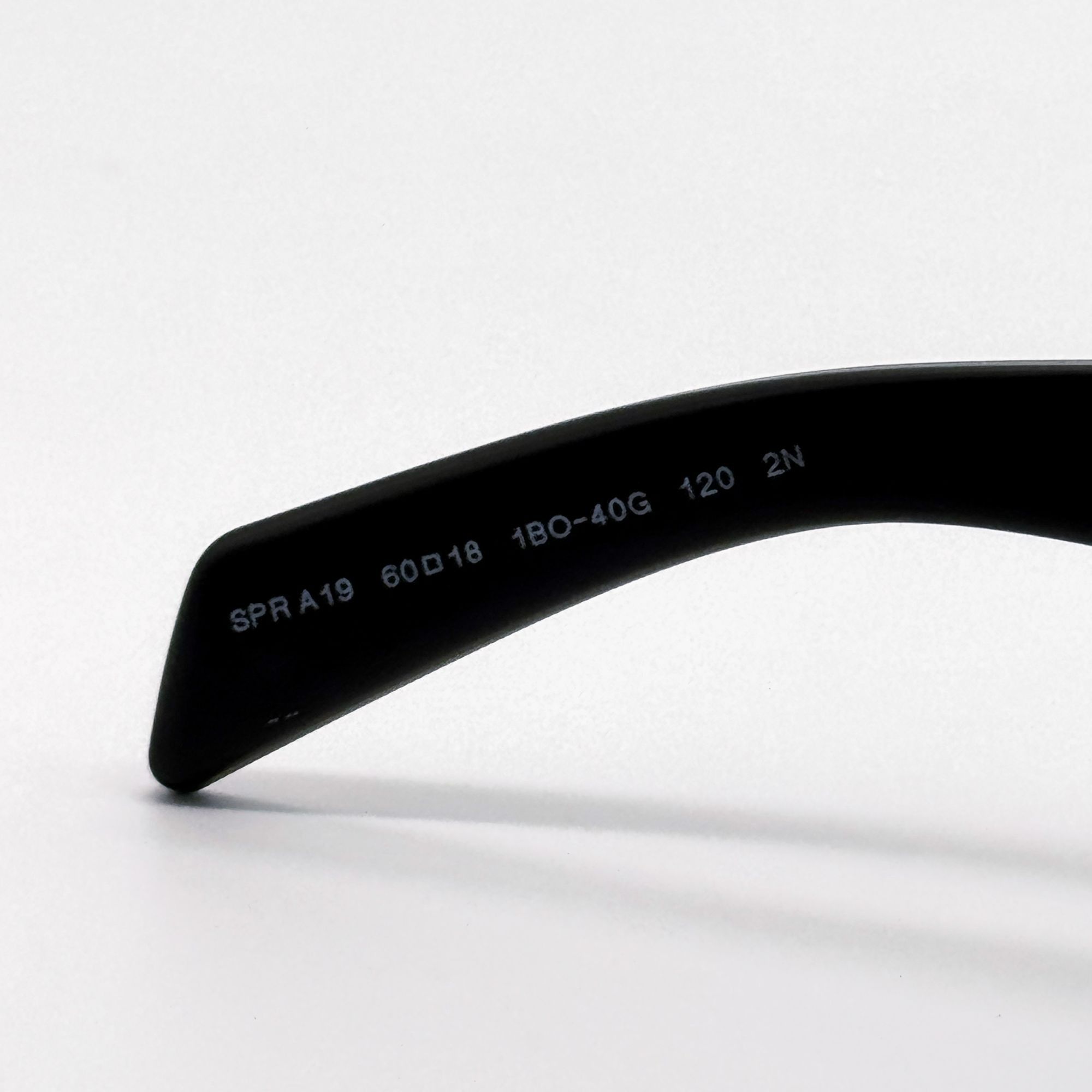 Prada NEW PRADA SUNGLASSES PRA19S 1BO40G BLACK PR A19S, SPR A19S Size ONE SIZE - 7 Thumbnail