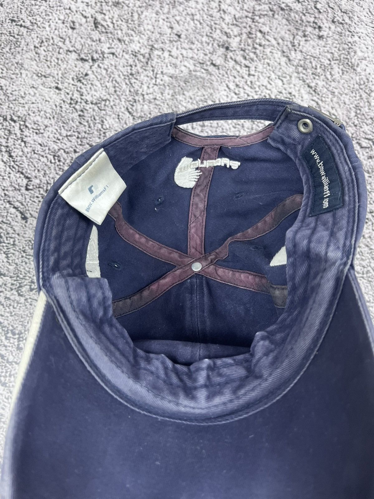 BMW Vintage Formula 1 BMW Williams team Faded Cap Hat Size ONE SIZE - 10 Thumbnail