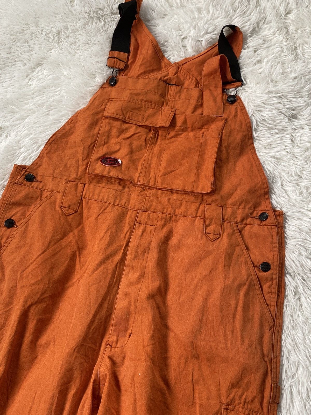 Japanese Brand Vintage Bull Works Perfect Functional Gear Overall Size US 40 / EU 56 - 7 Thumbnail