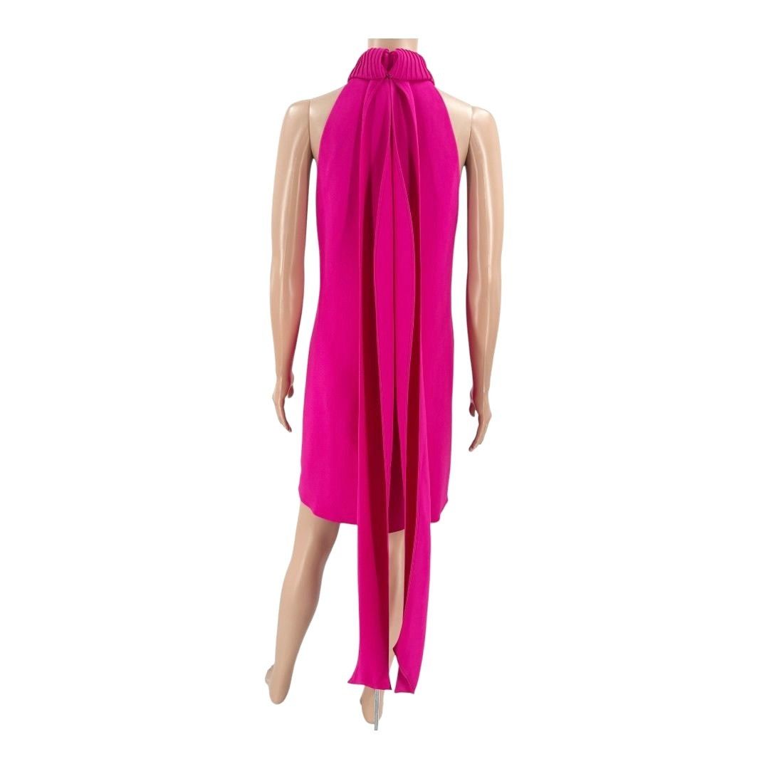Brandon Maxwell Brandon Maxwell Dress Bow Back Mini Pink Fuchsia US2 Size XS / US 0-2 / IT 36-38 - 5 Thumbnail