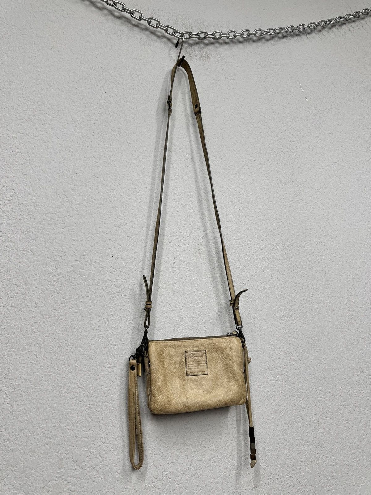 14th Addiction Vintage AS 98 Metal Zip Design Leather Bag Dolce Gabbana GOA Size ONE SIZE - 3 Thumbnail