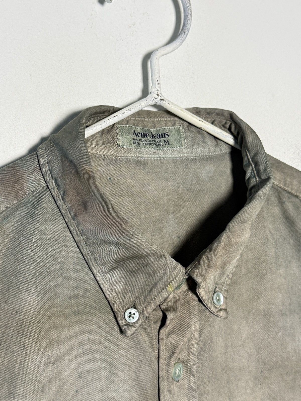 Acne Studios m-l acne vintage mud travis cactus flannel shirt tie dye y2k Size US M / EU 48-50 / 2 - 3 Thumbnail