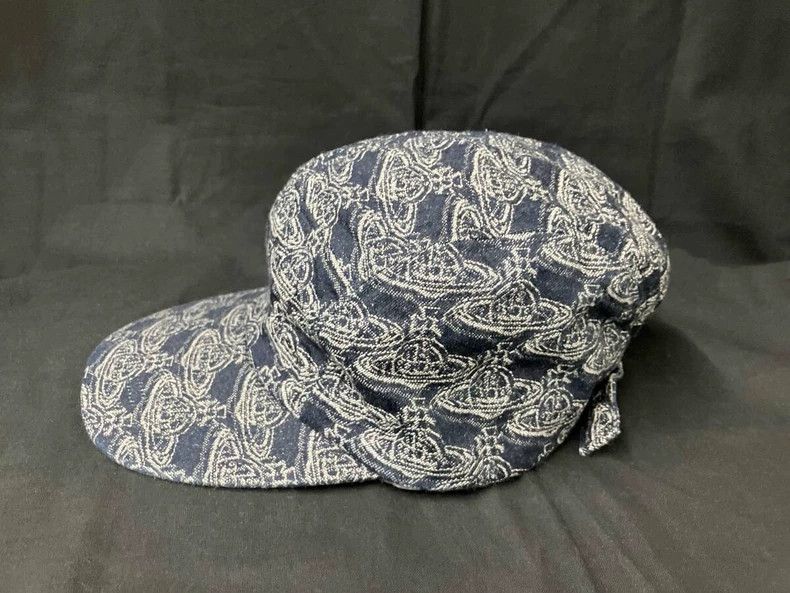 Vivienne Westwood Vivienne Westwood Cowboy Saturn logo old duck tongue hat Size ONE SIZE - 2 Thumbnail