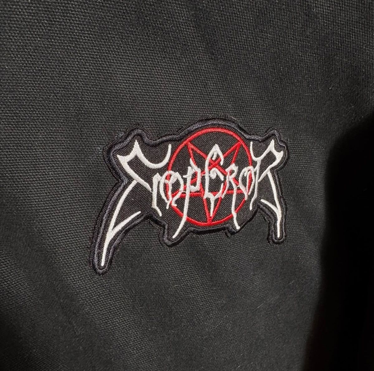 NO ID Vintage Emperor Black Metal Jacket XLRare Band Merch Black Size US XL / EU 56 / 4 - 2 Thumbnail
