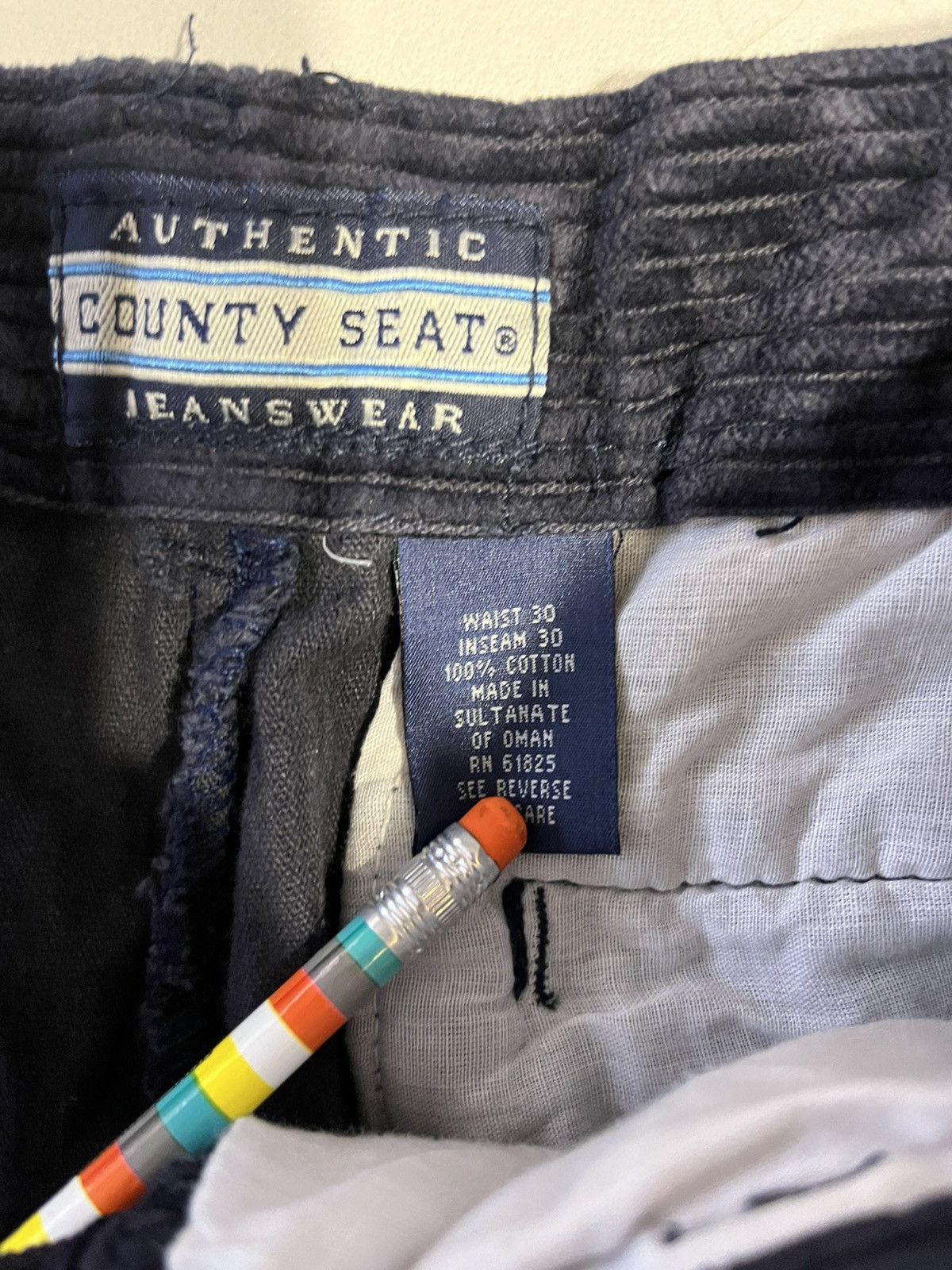 Vintage Vintage corduroy pants Size US 27 - 3 Thumbnail
