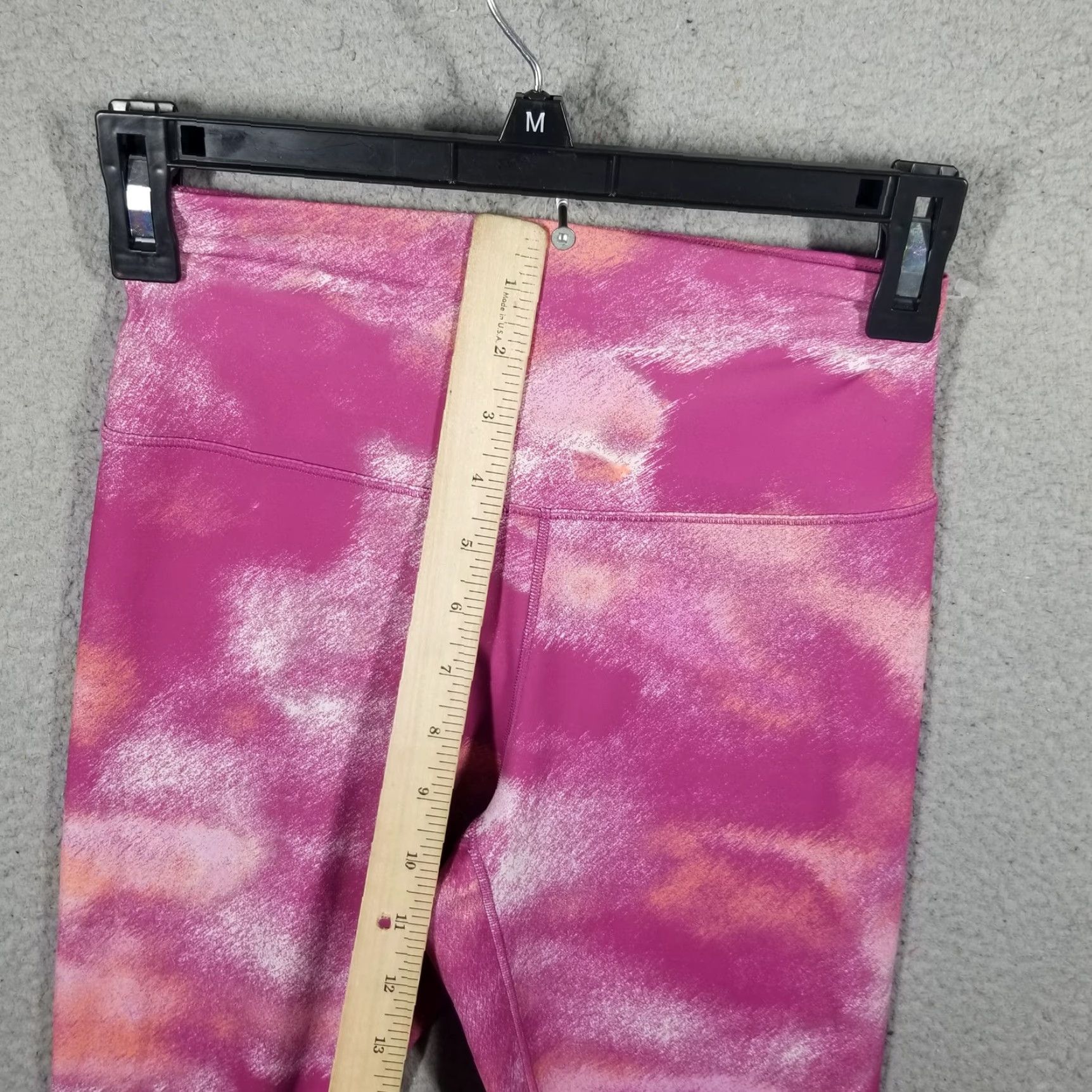 Nike Nike One Women's High-Waisted 7/8 Printed Leggings Small FZ7275-518 Gym Pants Size 28" / US 6 / IT 42 - 5 Thumbnail