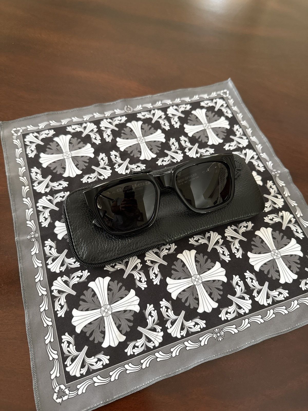 Chrome Hearts Box Officer Glasses