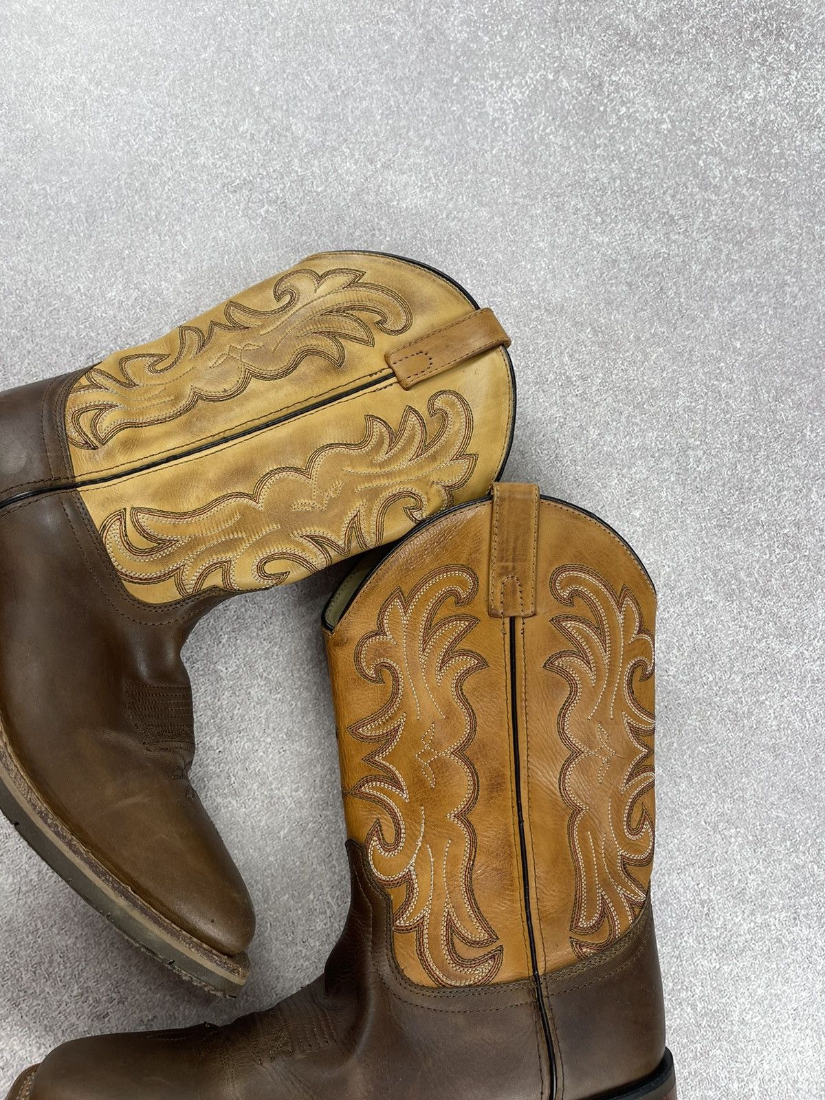 Dan Post Dan Post Ferrier Western Cowboy Leather Boots Size 10 Size US 10 / EU 43 - 7 Thumbnail