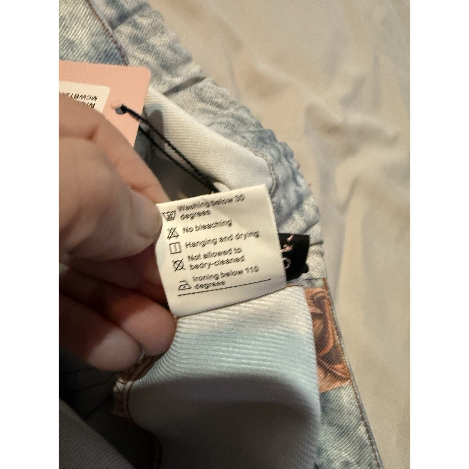 Other Women’s Sz S Graphic Pants Patchwork Festival Western Grunge Size 30" / US 8 / IT 44 - 9 Thumbnail
