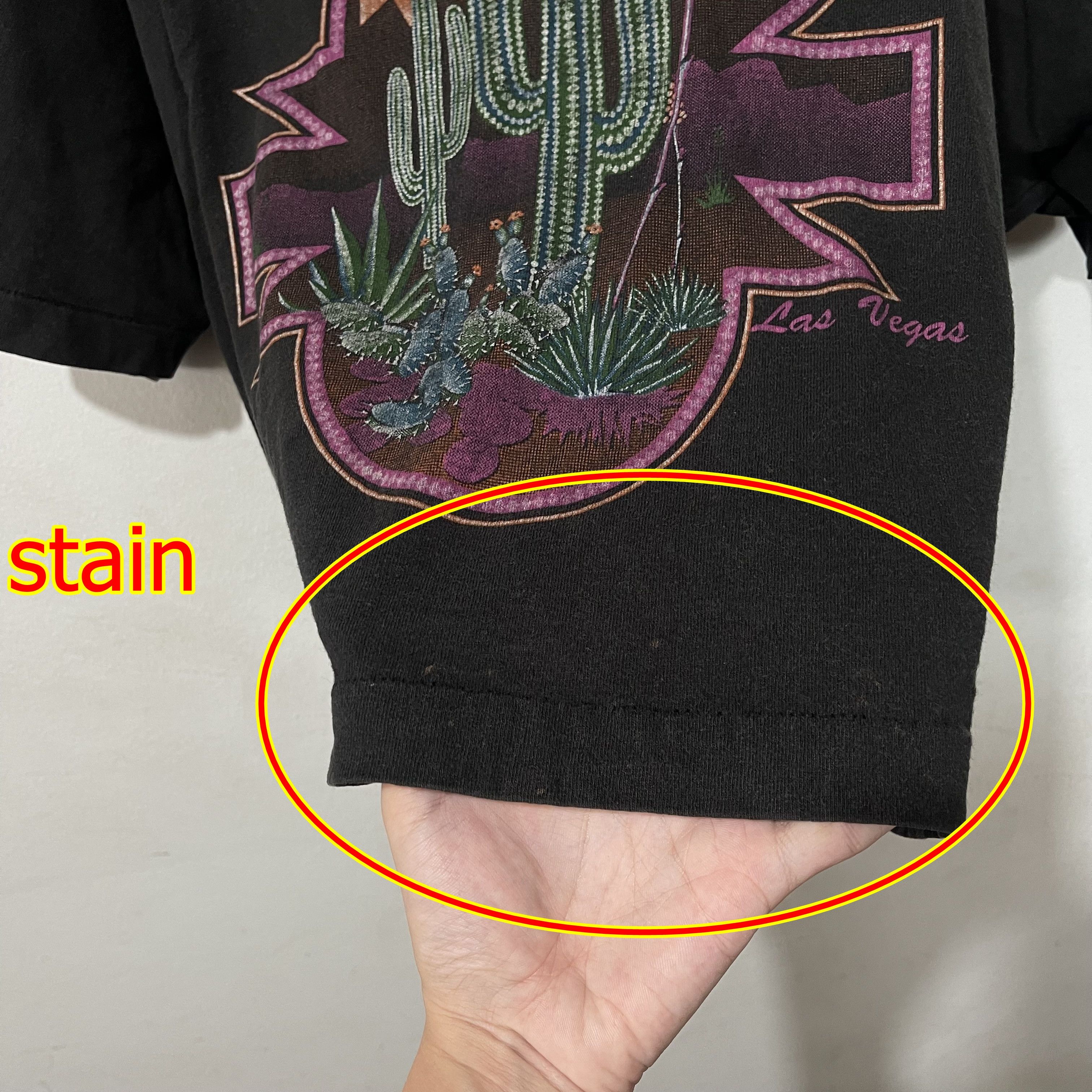 Vintage Vintage 90s Las Vegas Cactus Desert Graphic Crop Size XL / US 12-14 / IT 48-50 - 6 Thumbnail