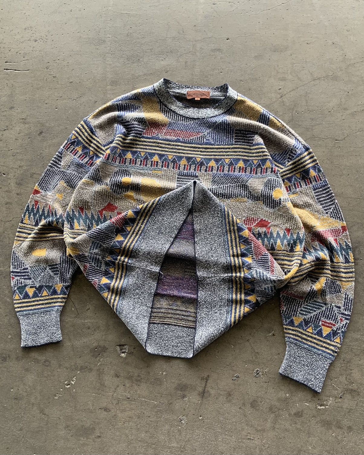 Japanese Brand Vintage Black Missoni Sport Knitwear Size US L / EU 52-54 / 3 - 4 Thumbnail