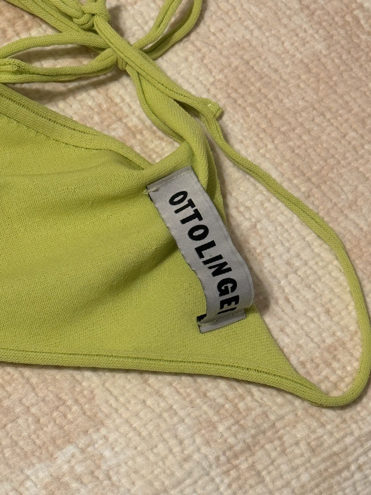 Ottolinger Ottolinger Green Viscose Maxi Dress Size M / US 6-8 / IT 42-44 - 3 Thumbnail
