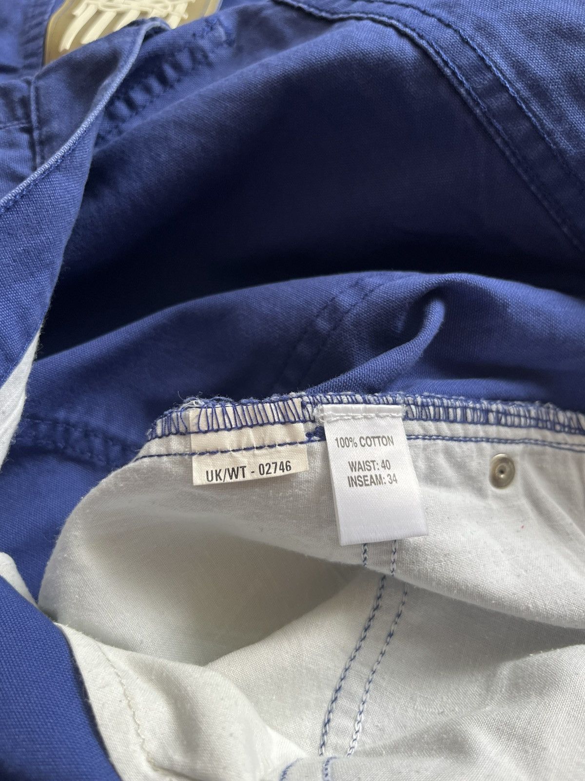 Yves Saint Laurent Vintage Yves Saint Laurent Blue Denim Pants Size US 36 / EU 52 - 10 Thumbnail