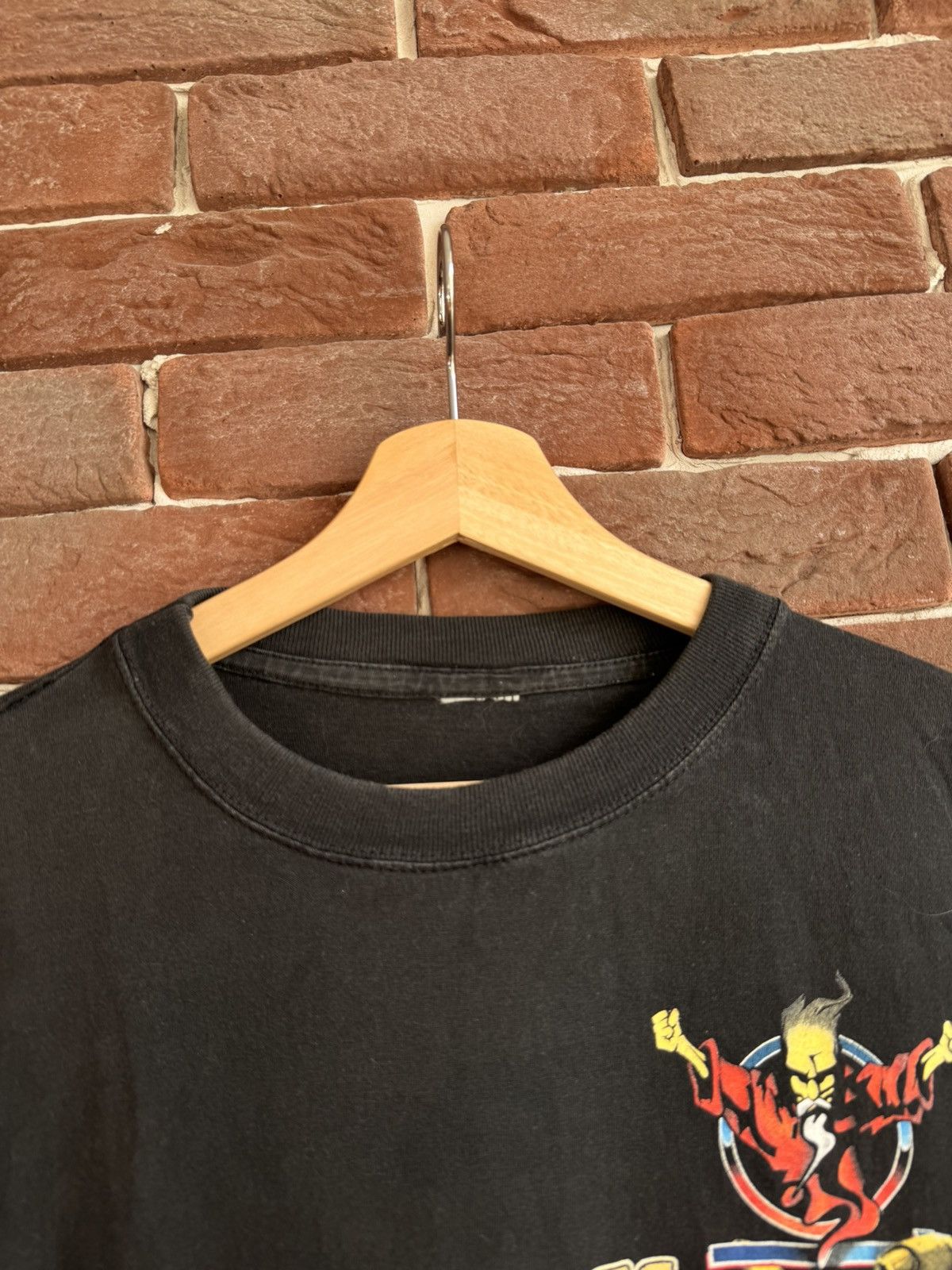 Band Tees Rare Vintage 1997 Thunderdome Belgium Gabber Band Tshirt 90s Size US XL / EU 56 / 4 - 4 Thumbnail