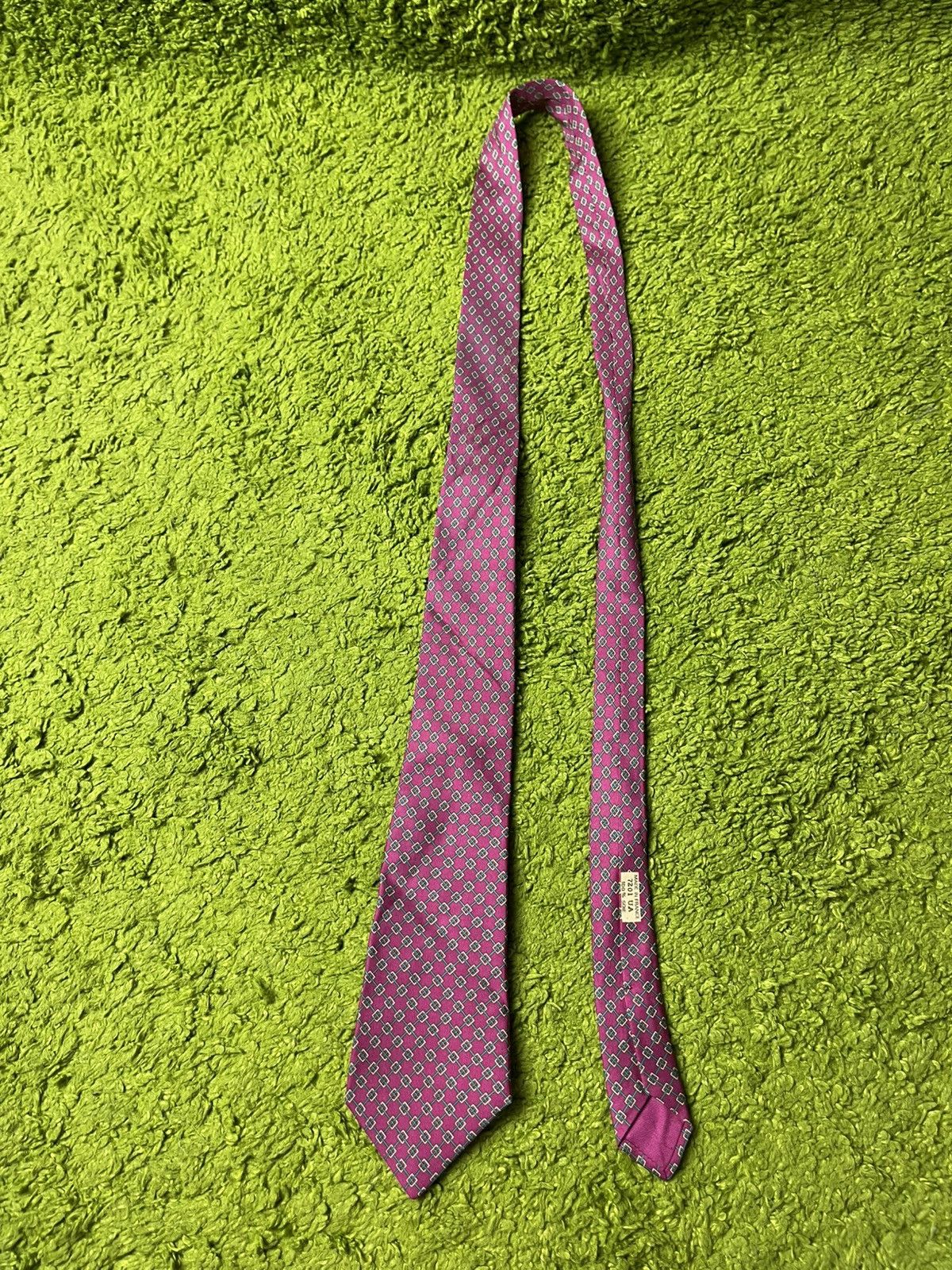 Hermes Hermes luxury graphic silk tie Size ONE SIZE - 1 Thumbnail