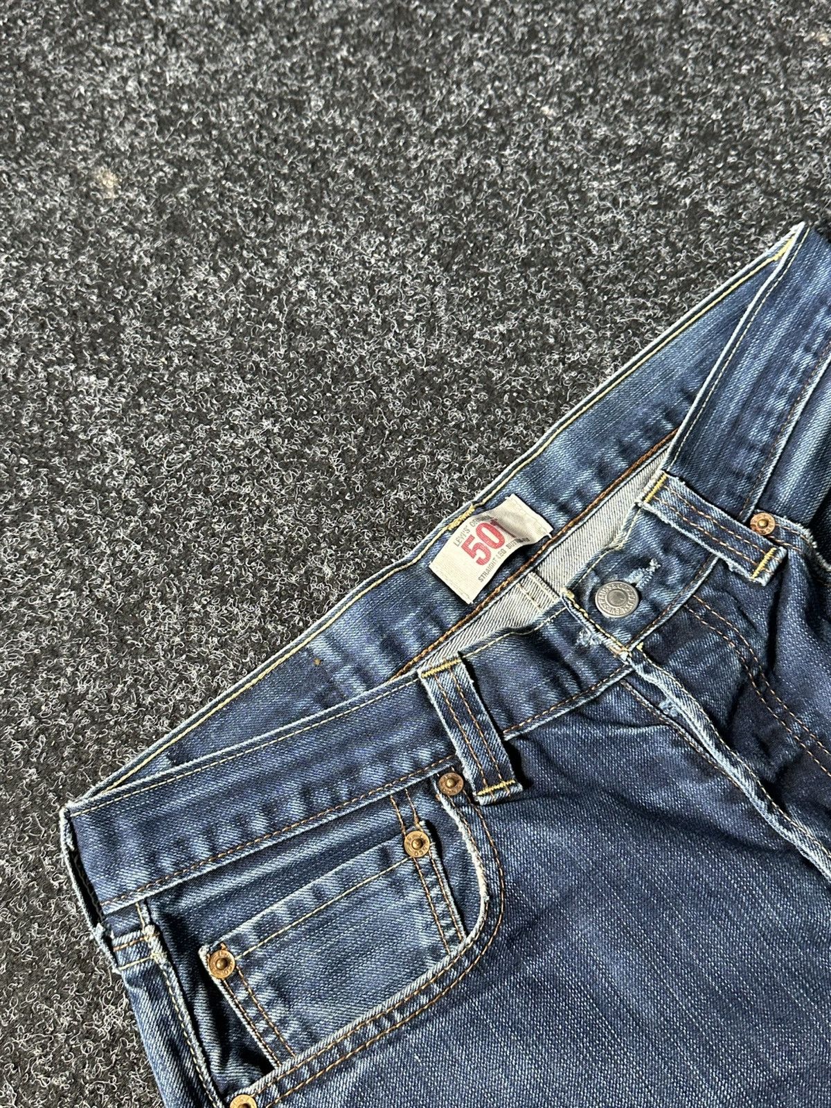 If Six Was Nine × Levi's 🚨GRAIL CUSTOM DENIM JEANS 2in1 ULTRA BAGGY Y2K JAPANESE STYL Size US 32 / EU 48 - 5 Thumbnail