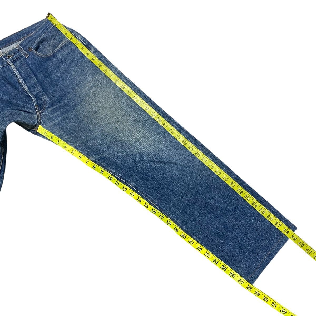 Levi's Vintage 80s Levis 501xx Distressed Jeans Size US 32 / EU 48 - 18 Thumbnail