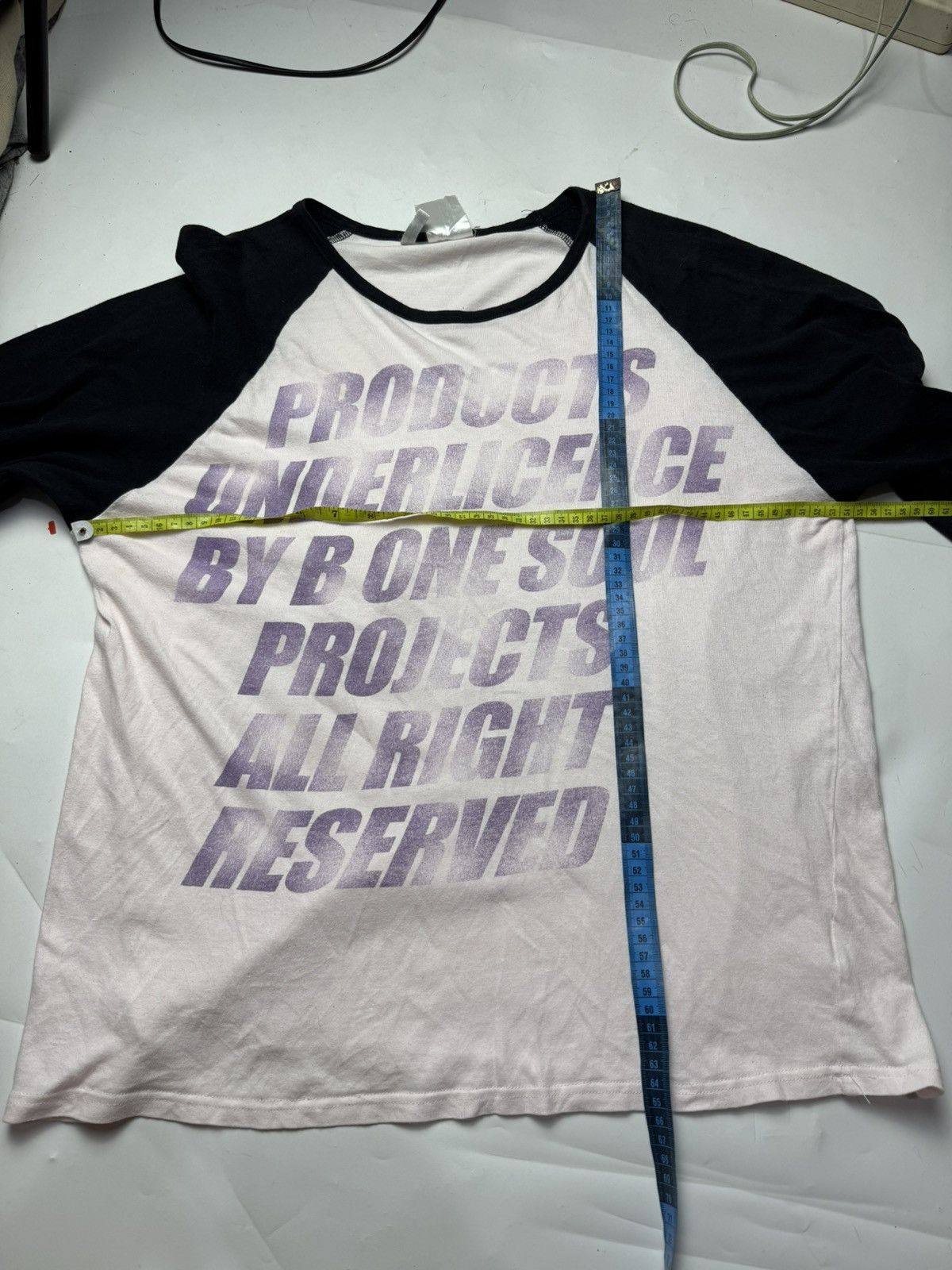 Le Grande Bleu (L.G.B.) Japanese Poem Long Sleeve Bone Soul Size US L / EU 52-54 / 3 - 5 Thumbnail