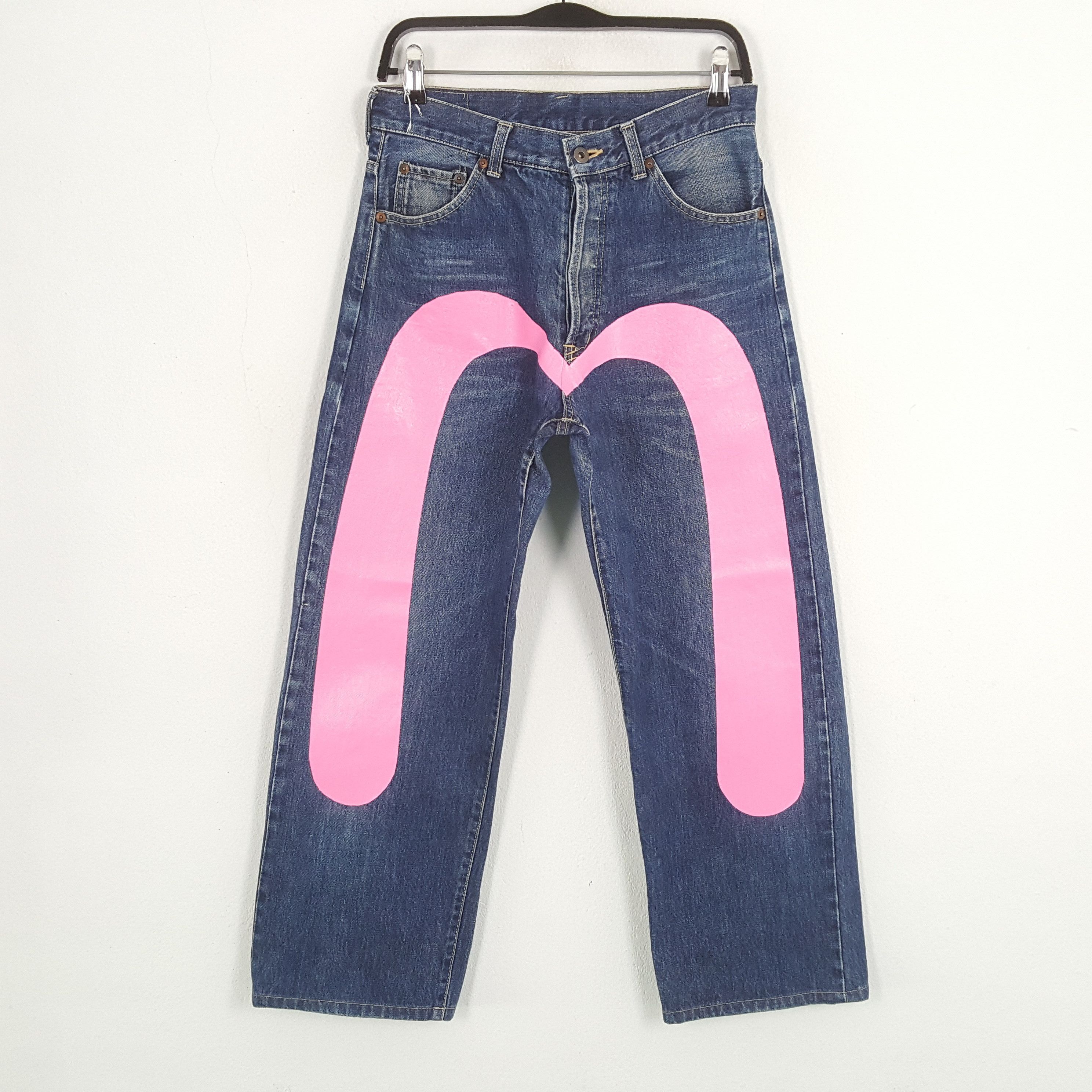 Evisu × Japanese Brand × Vintage EVISU Japanese Brand Streetwear Custom Daicock Jeans Size US 28 / EU 44 - 1 Thumbnail