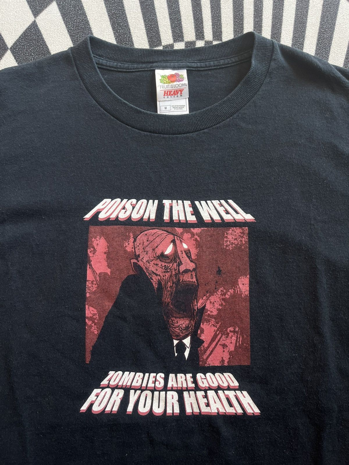 Band Tees Vintage Poison The Well Zombies Are Good For Your Health00’s Size US M / EU 48-50 / 2 - 5 Thumbnail