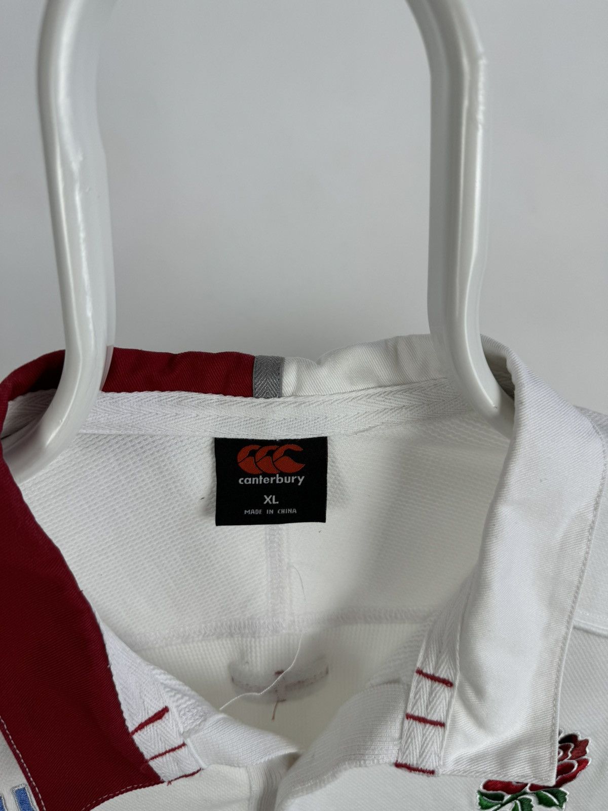 Canterbury of New Zealand Canterbury England Team Rugby World Cup Japan 2019 Polo Size US XL / EU 56 / 4 - 4 Thumbnail