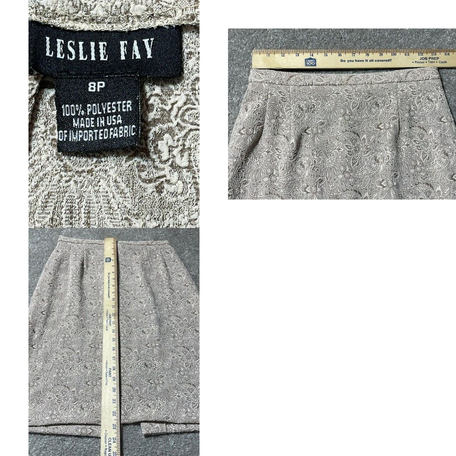 Vintage VINTAGE Leslie Fay 2 Pc Set Size US 8 / IT 38 - 9 Thumbnail