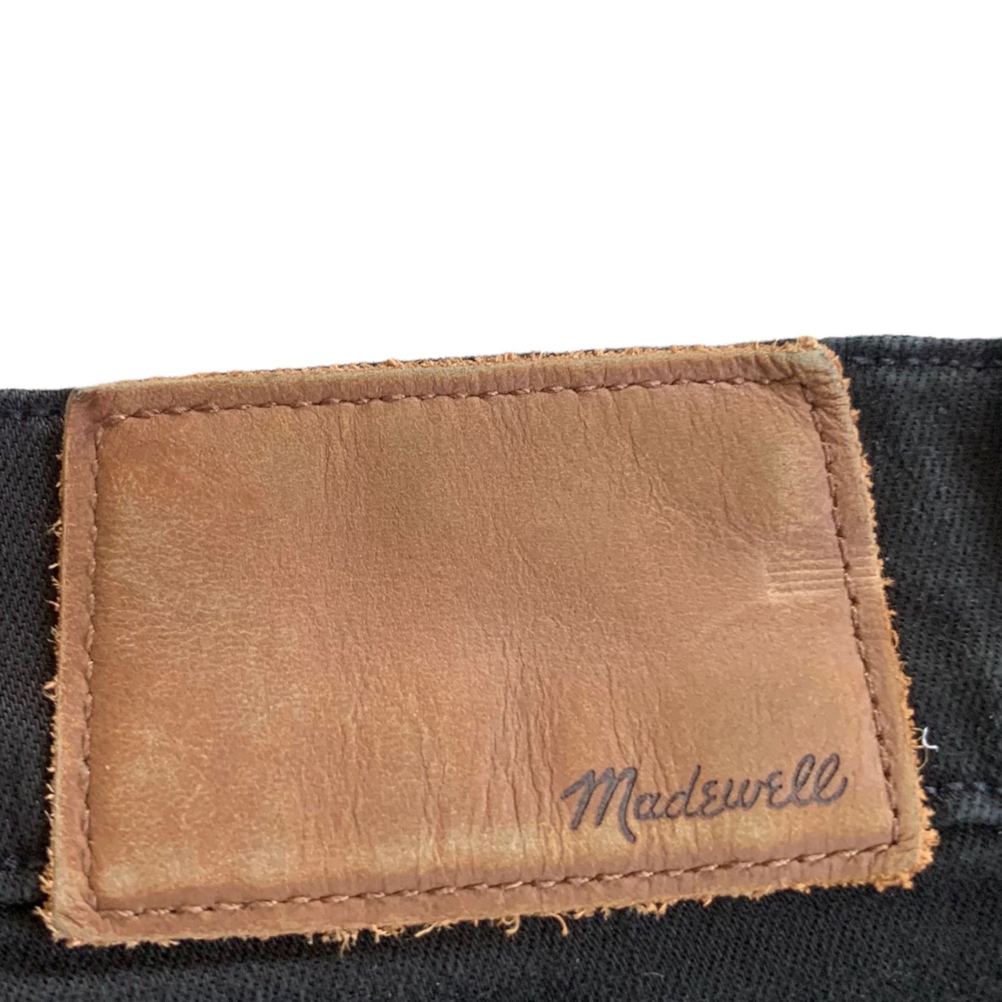 Madewell Madewell Black Denim High Rise Skinny Jeans 29 Size 29" - 6 Thumbnail