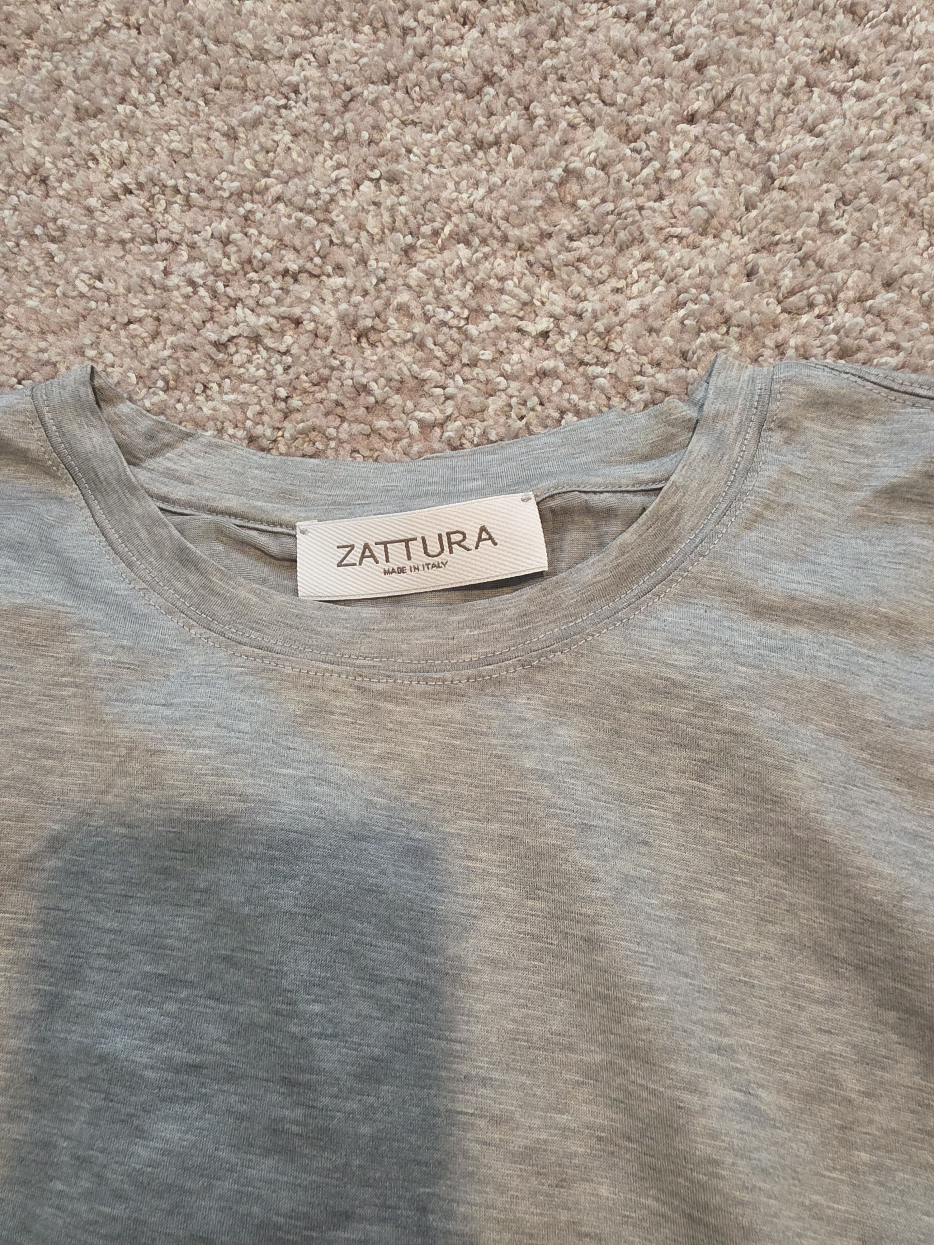 Other Zattura: Short Sleeve Mercerised T-shirt (Grey Marl) Size US XXL / EU 58 / 5 - 5 Thumbnail