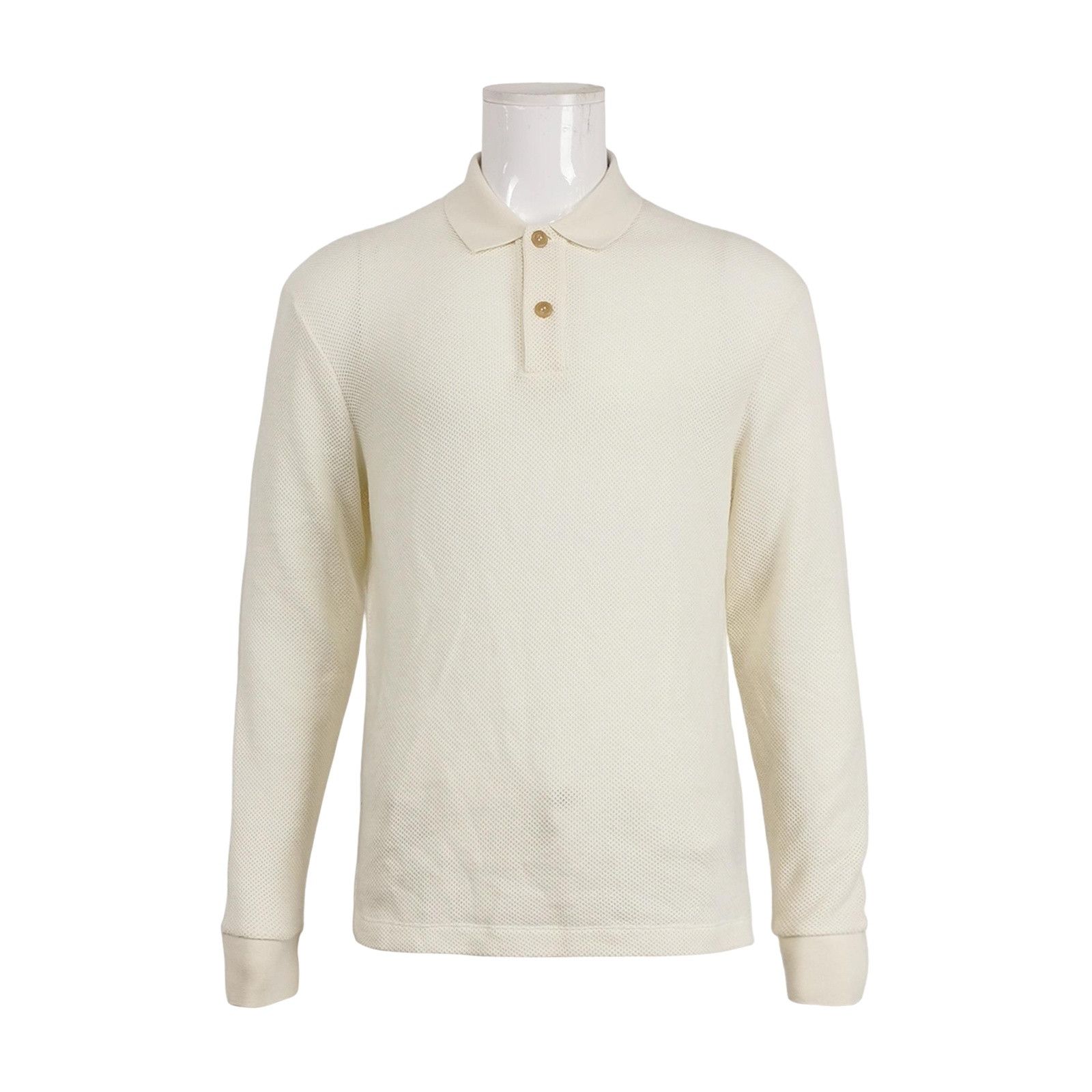 Giorgio Armani Giorgio Armani Wool Cotton Knit Polo Size 50 Size US M / EU 48-50 / 2 - 1 Thumbnail