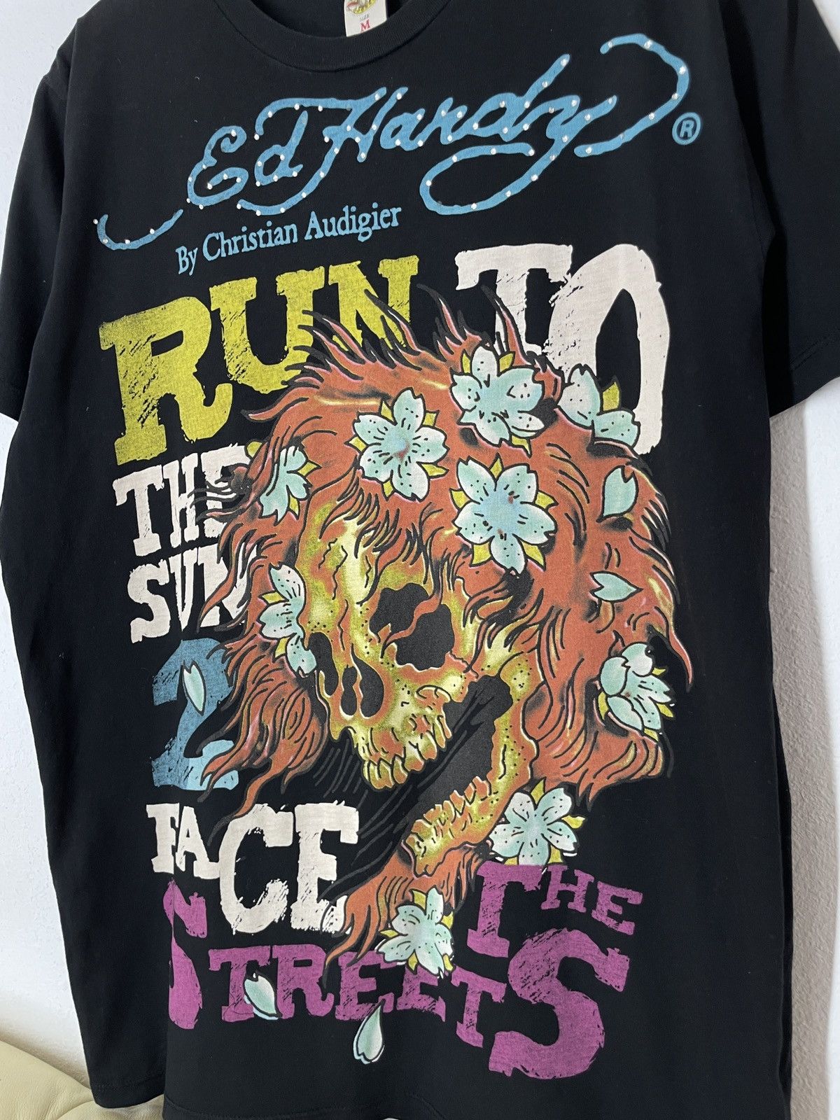 Ed Hardy Vintage Ed Hardy Tatoo T shirt USA Size US M / EU 48-50 / 2 - 2 Thumbnail