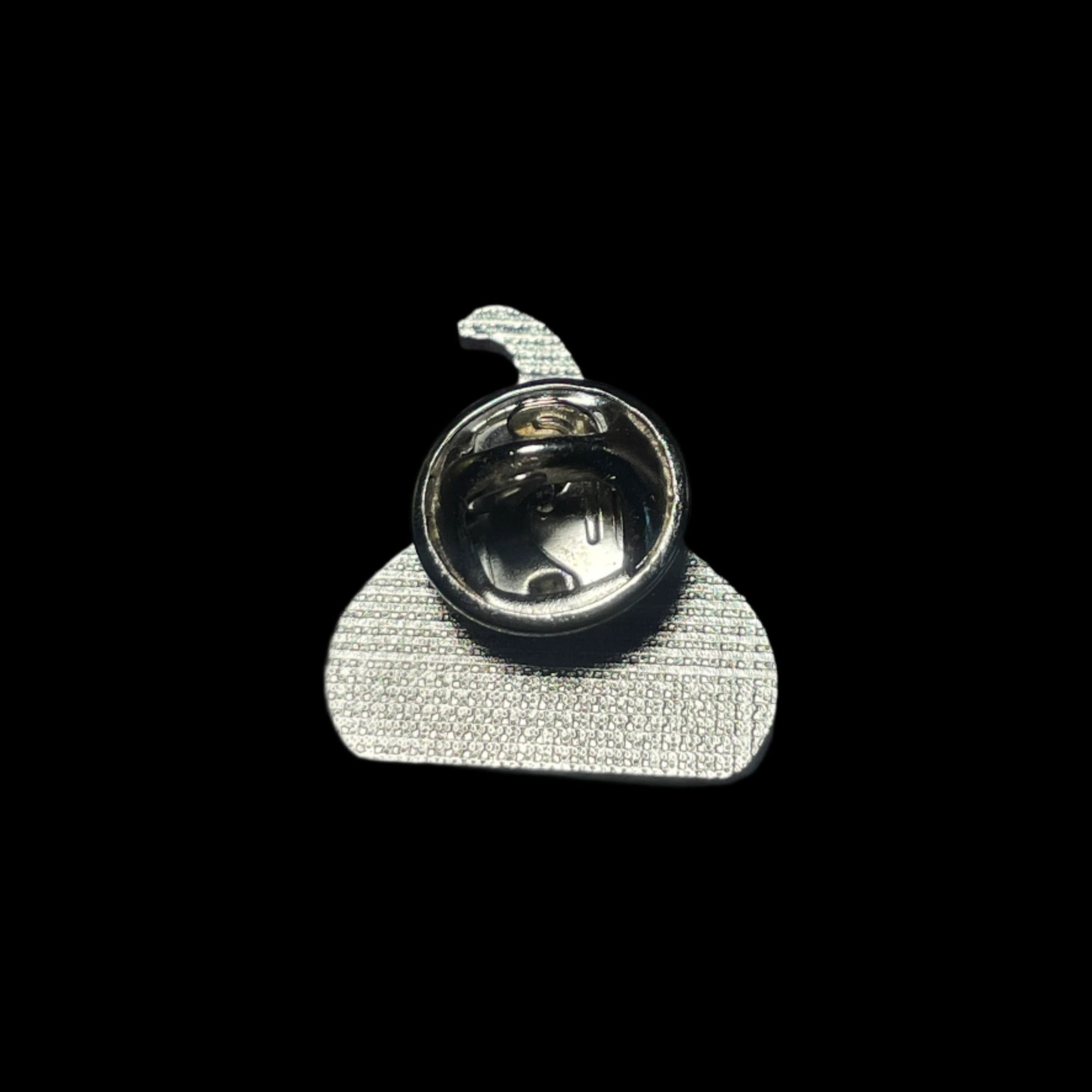Vintage 2003 Hershey Chocolate Candy Kisses Silver Tone Brooch Pin Size ONE SIZE - 3 Thumbnail