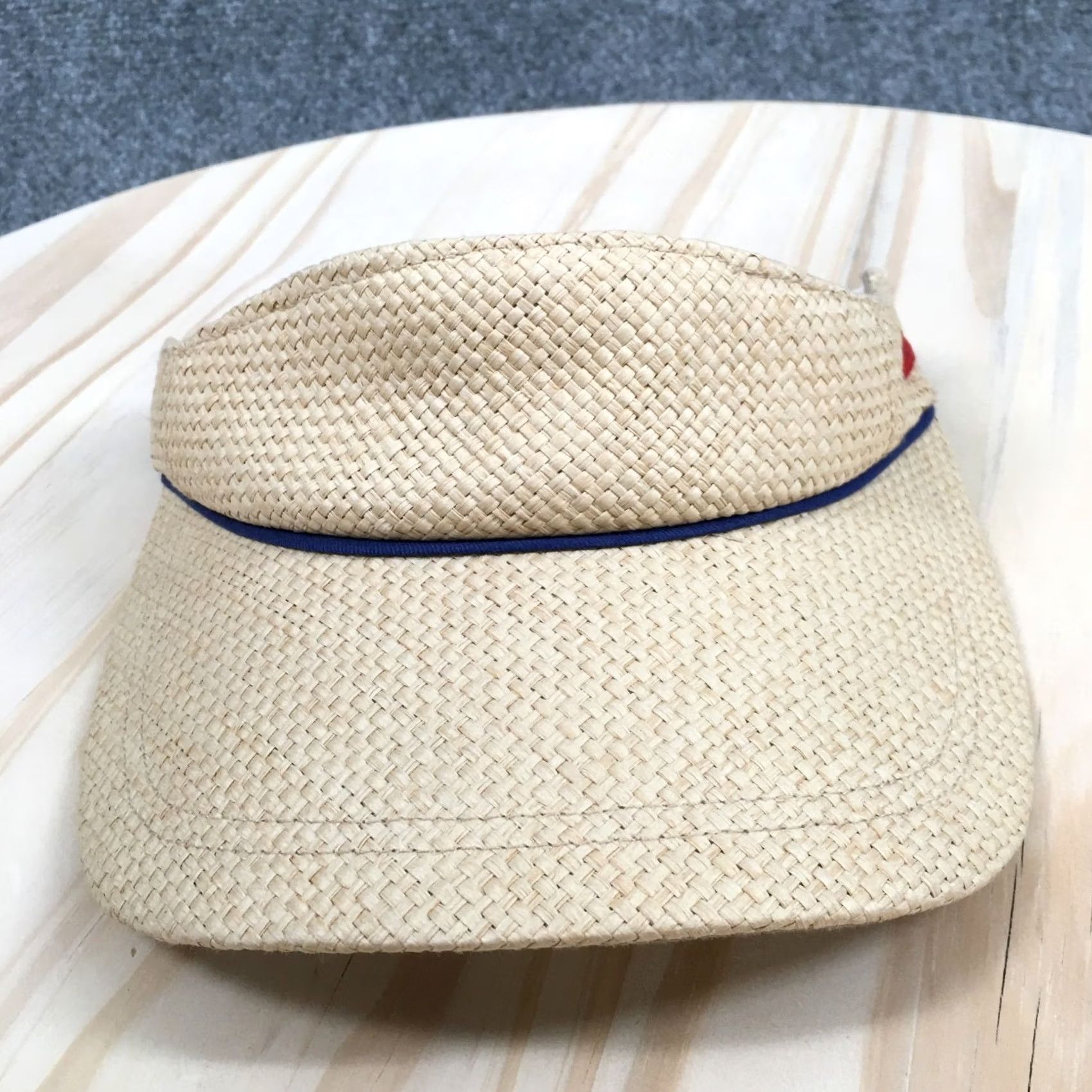 Mossimo Mossimo Visor Hat Womens Brown One Size Adjustable Curved Brim Size ONE SIZE - 2 Thumbnail