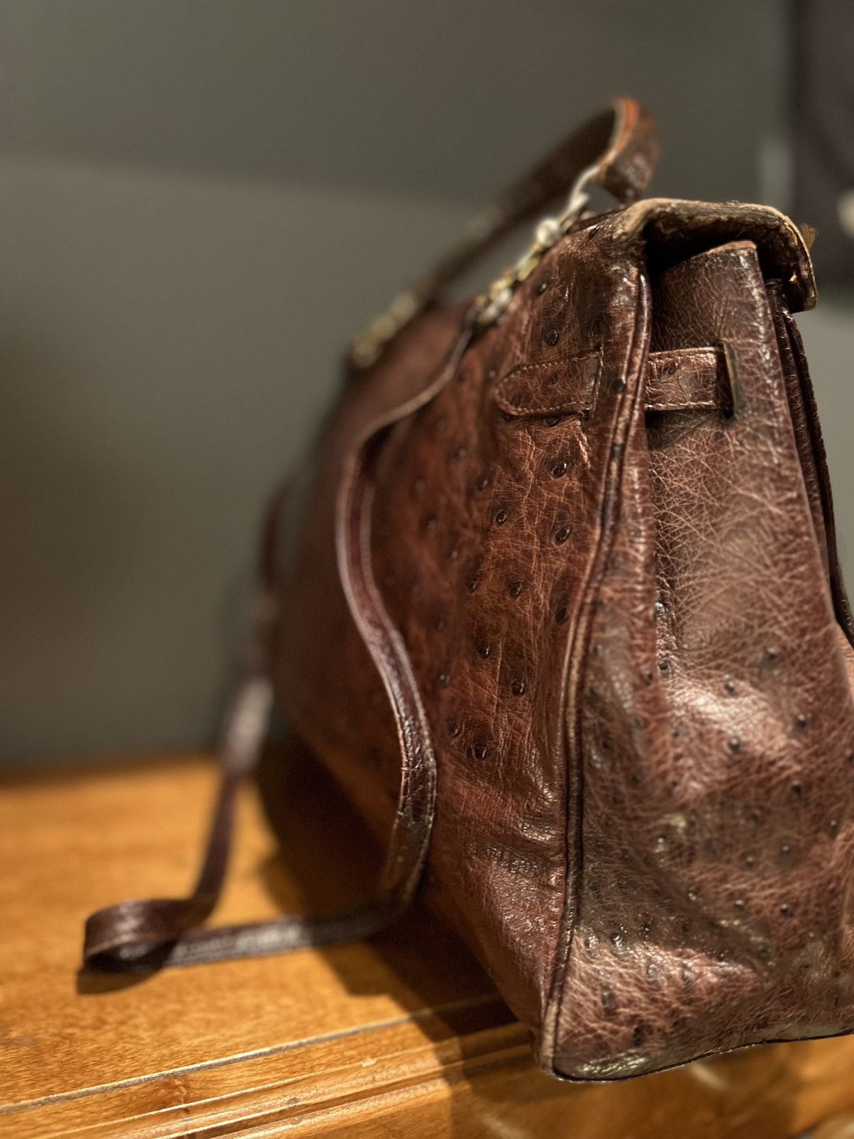SoSo RARE SISO Early 2000's BIRKIN Style Kelly Bag Size ONE SIZE - 23 Thumbnail