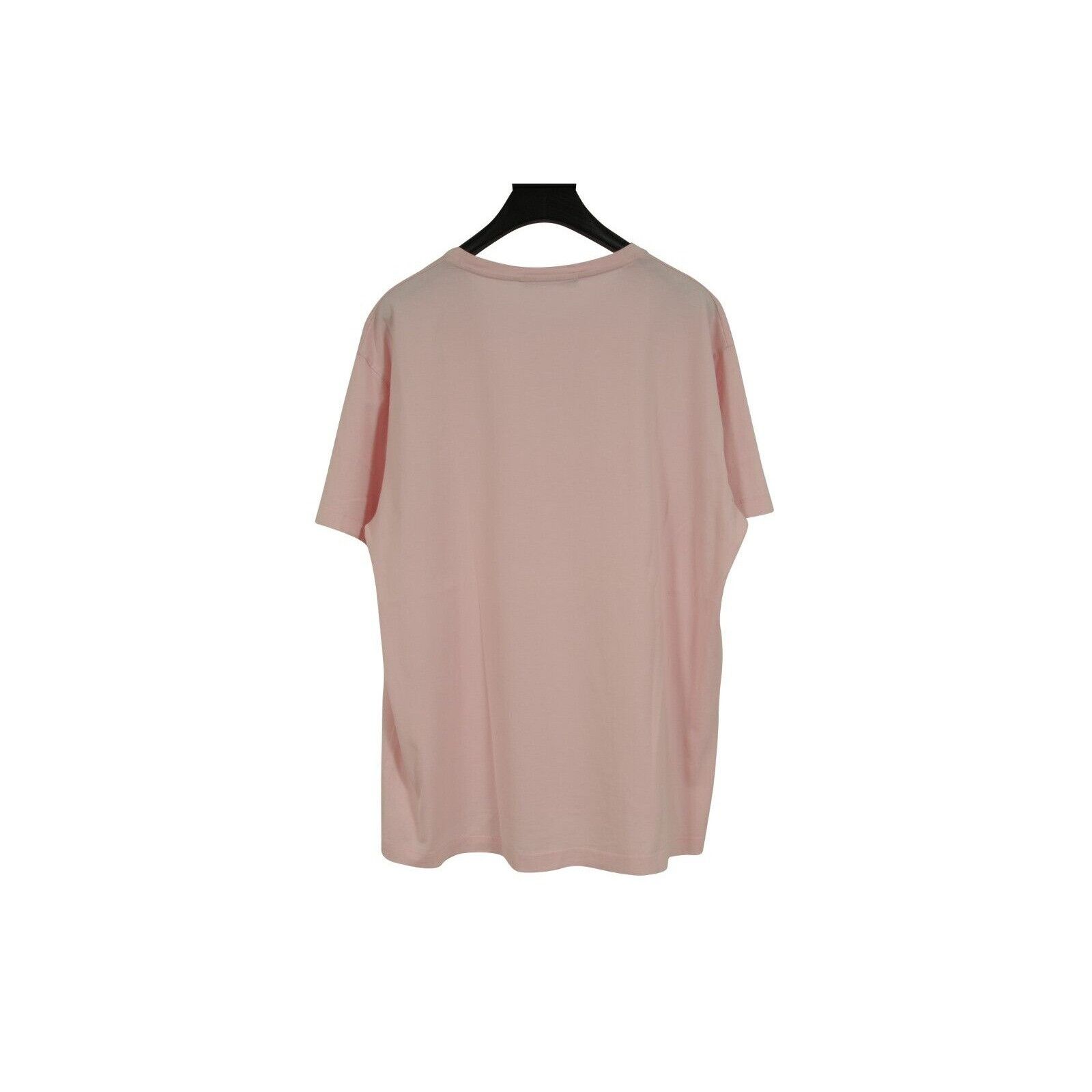 Versace Embroidered Logo T Shirt Pink White Short Sleeve Size US M / EU 48-50 / 2 - 2 Thumbnail