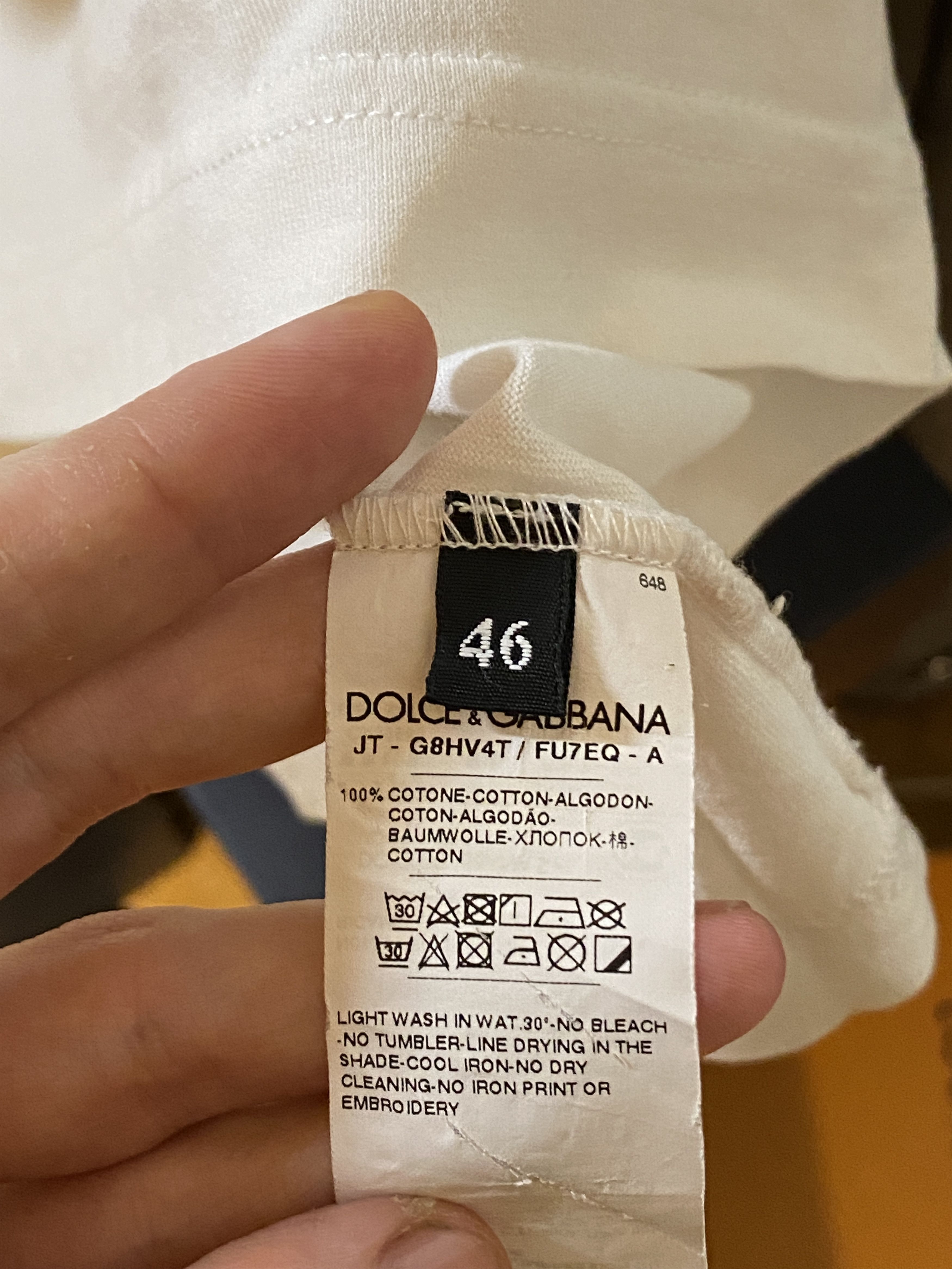 Dolce & Gabbana Dolce&Gabbana Logo tee Size US S / EU 44-46 / 1 - 7 Thumbnail